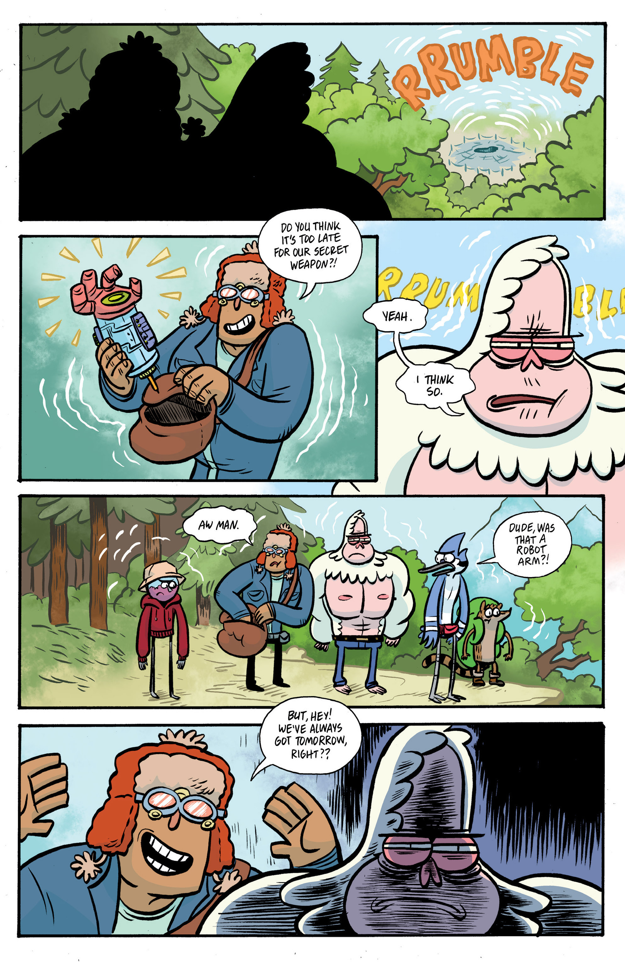 Read online Regular Show: Skips comic -  Issue #4 - 21