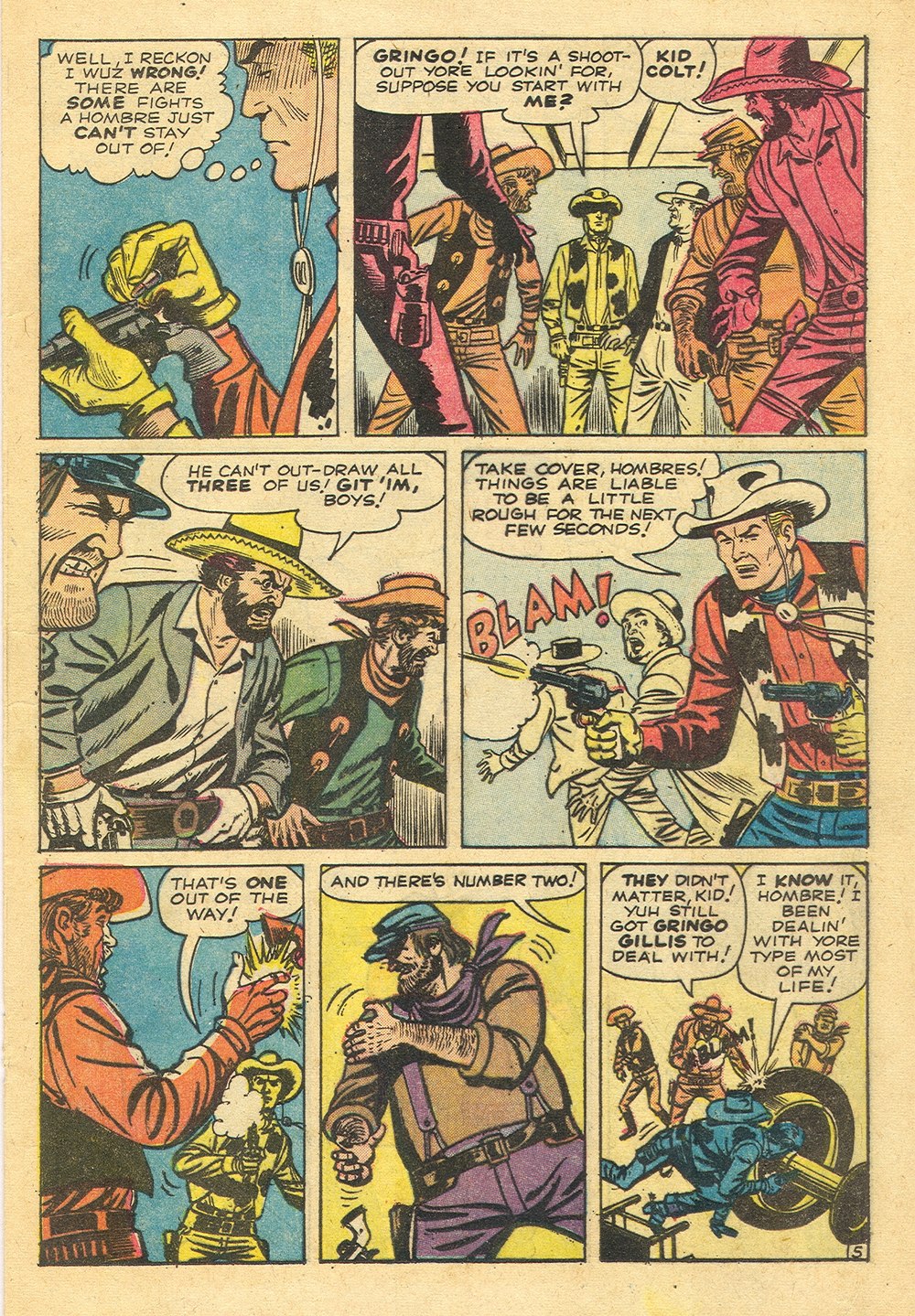 Read online Kid Colt Outlaw comic -  Issue #104 - 17