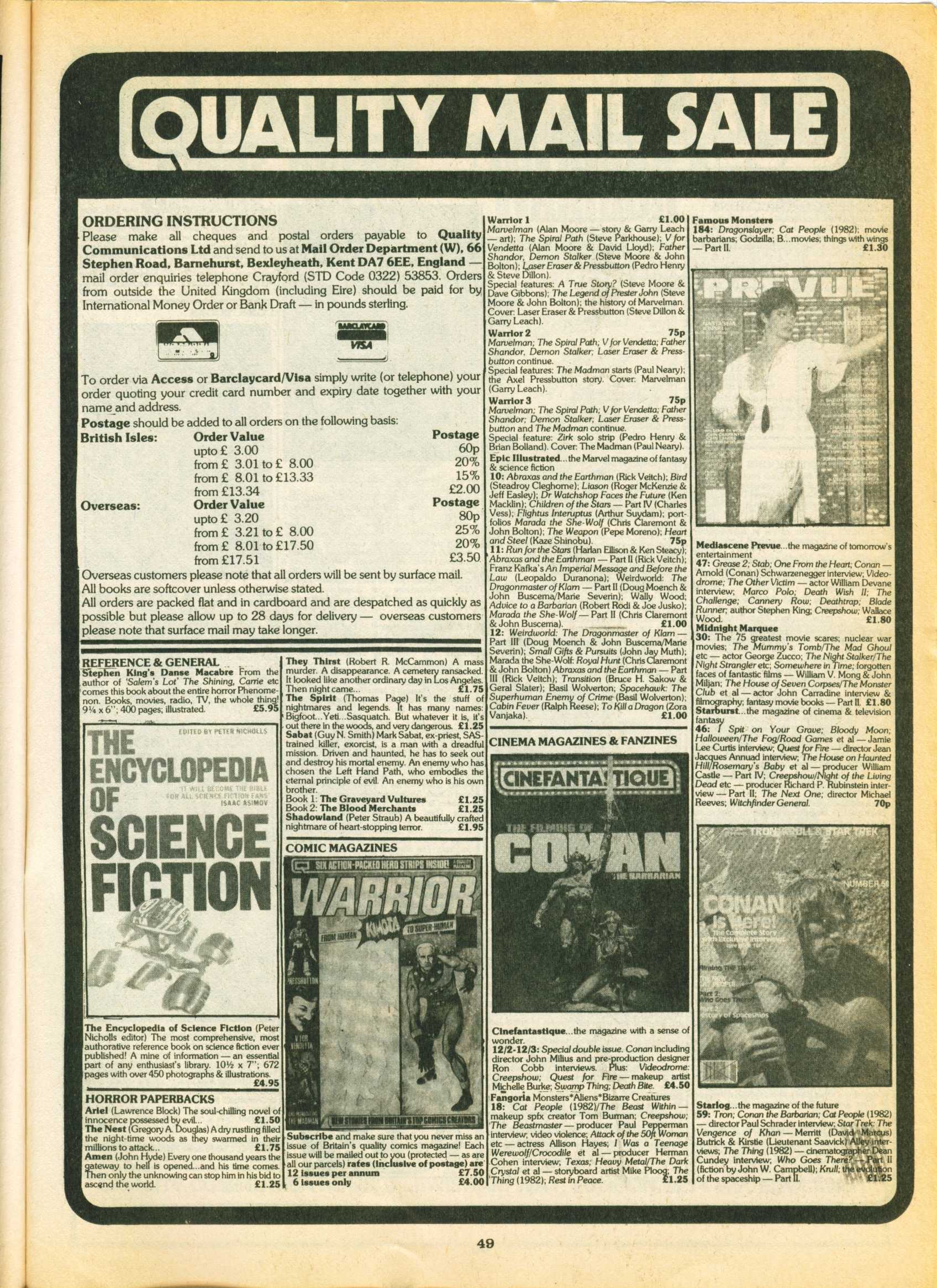 Read online Warrior comic -  Issue #5 - 48