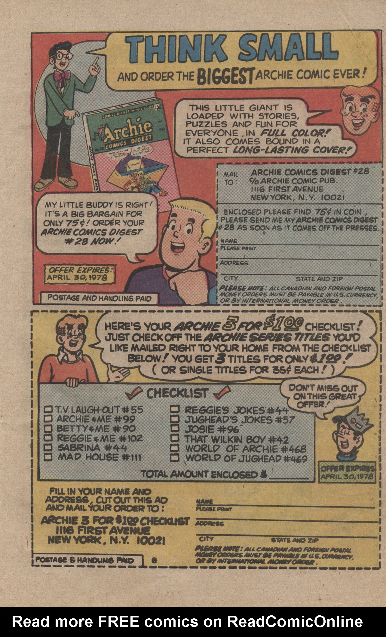 Read online Archie's Joke Book Magazine comic -  Issue #240 - 27