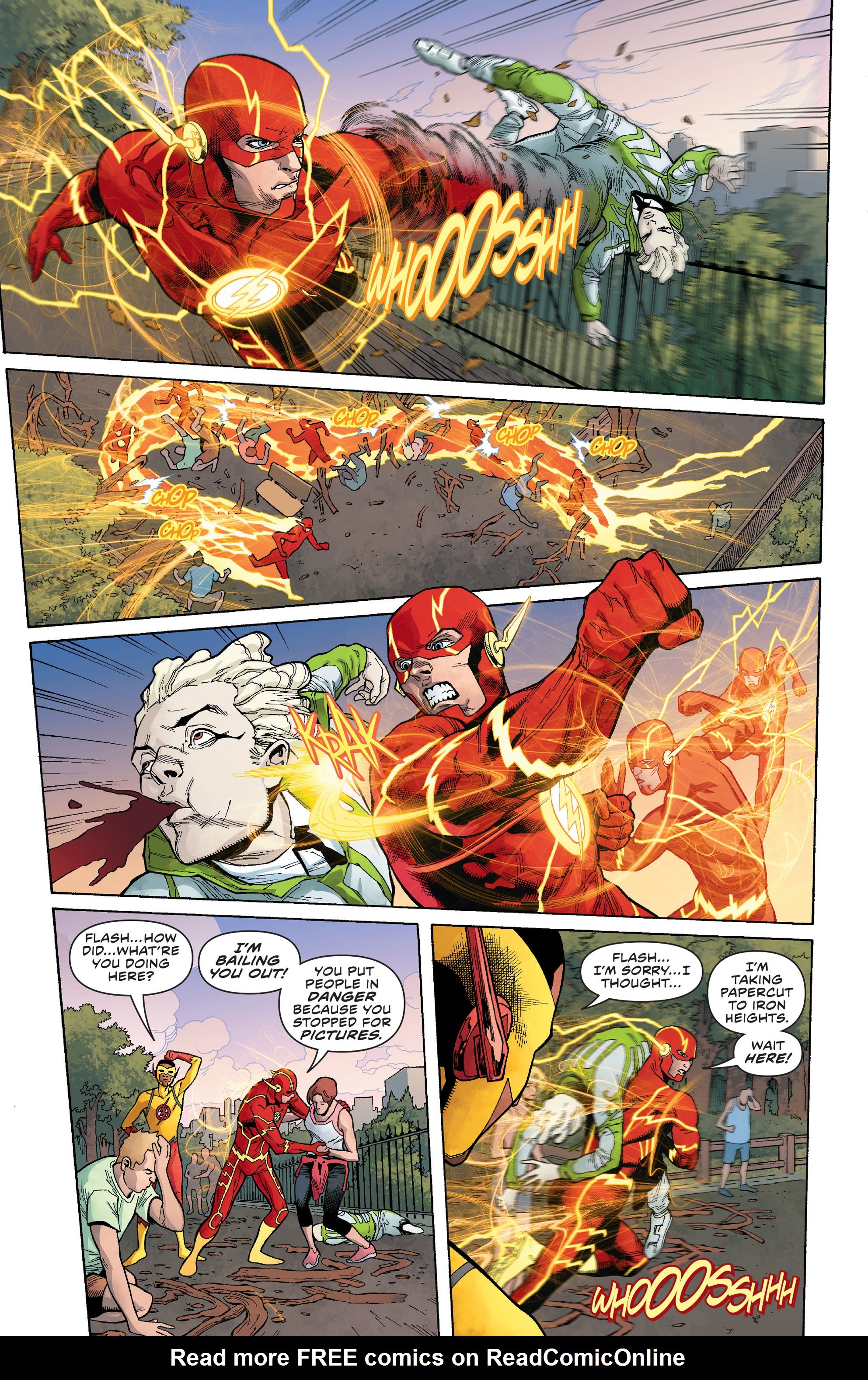 Read online Flash: The Rebirth Deluxe Edition comic -  Issue # TPB 1 (Part 3) - 22