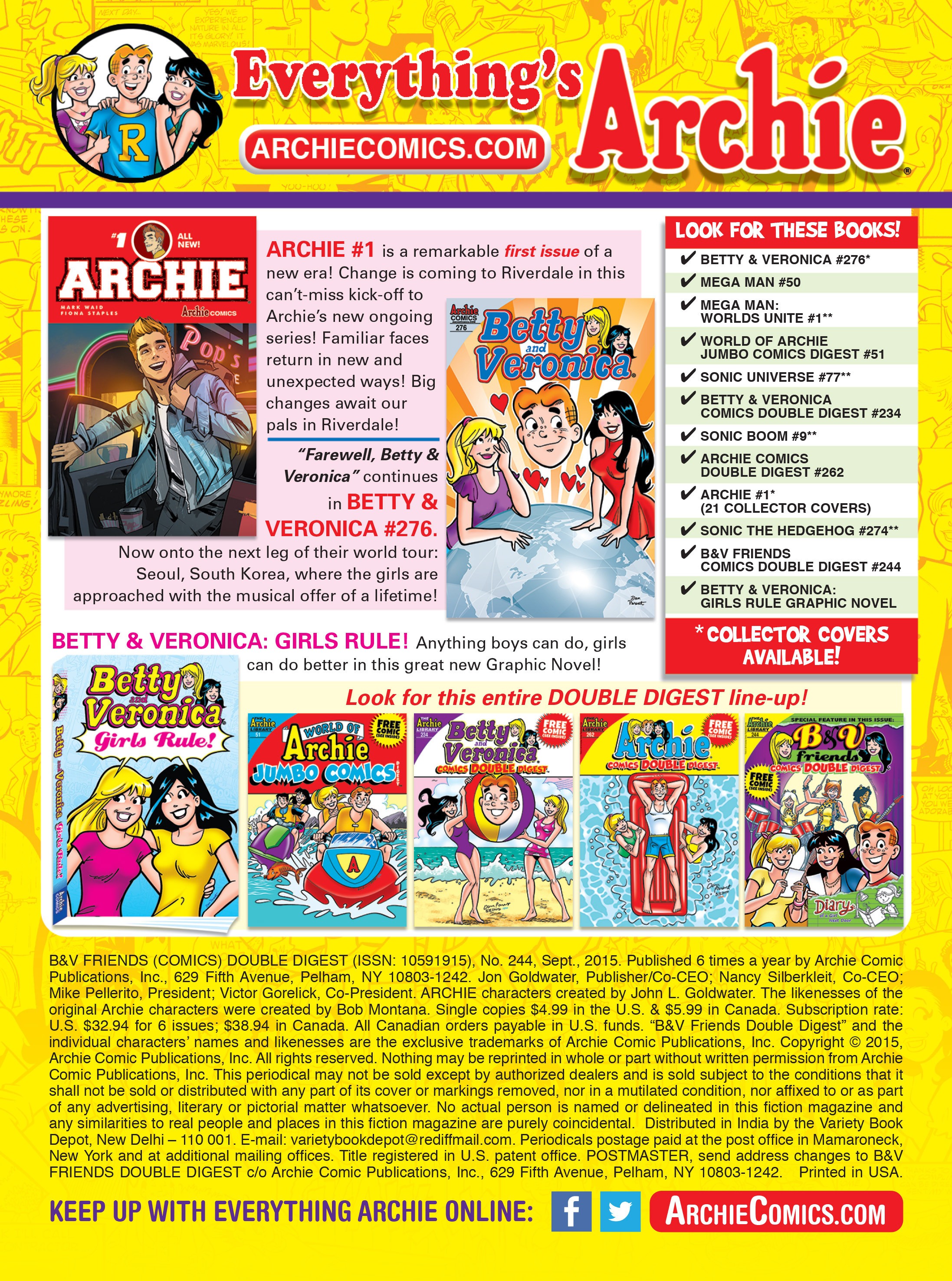 Read online Betty & Veronica Friends Double Digest comic -  Issue #244 - 149