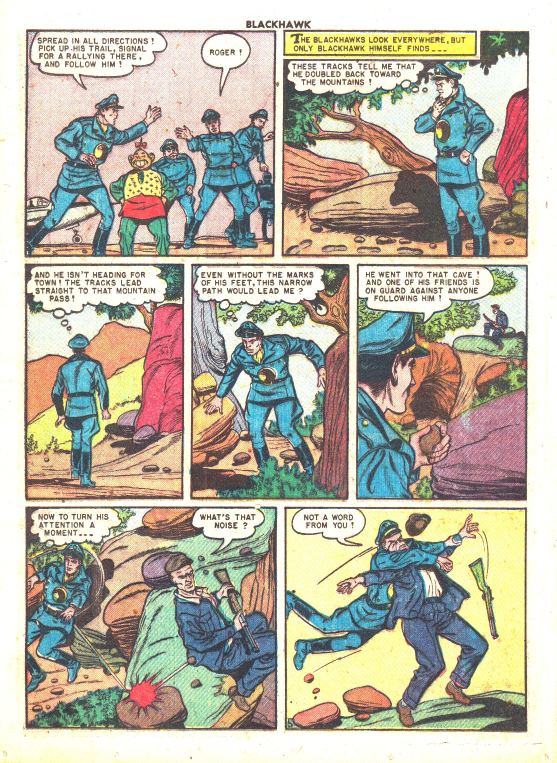 Read online Blackhawk (1957) comic -  Issue #37 - 30