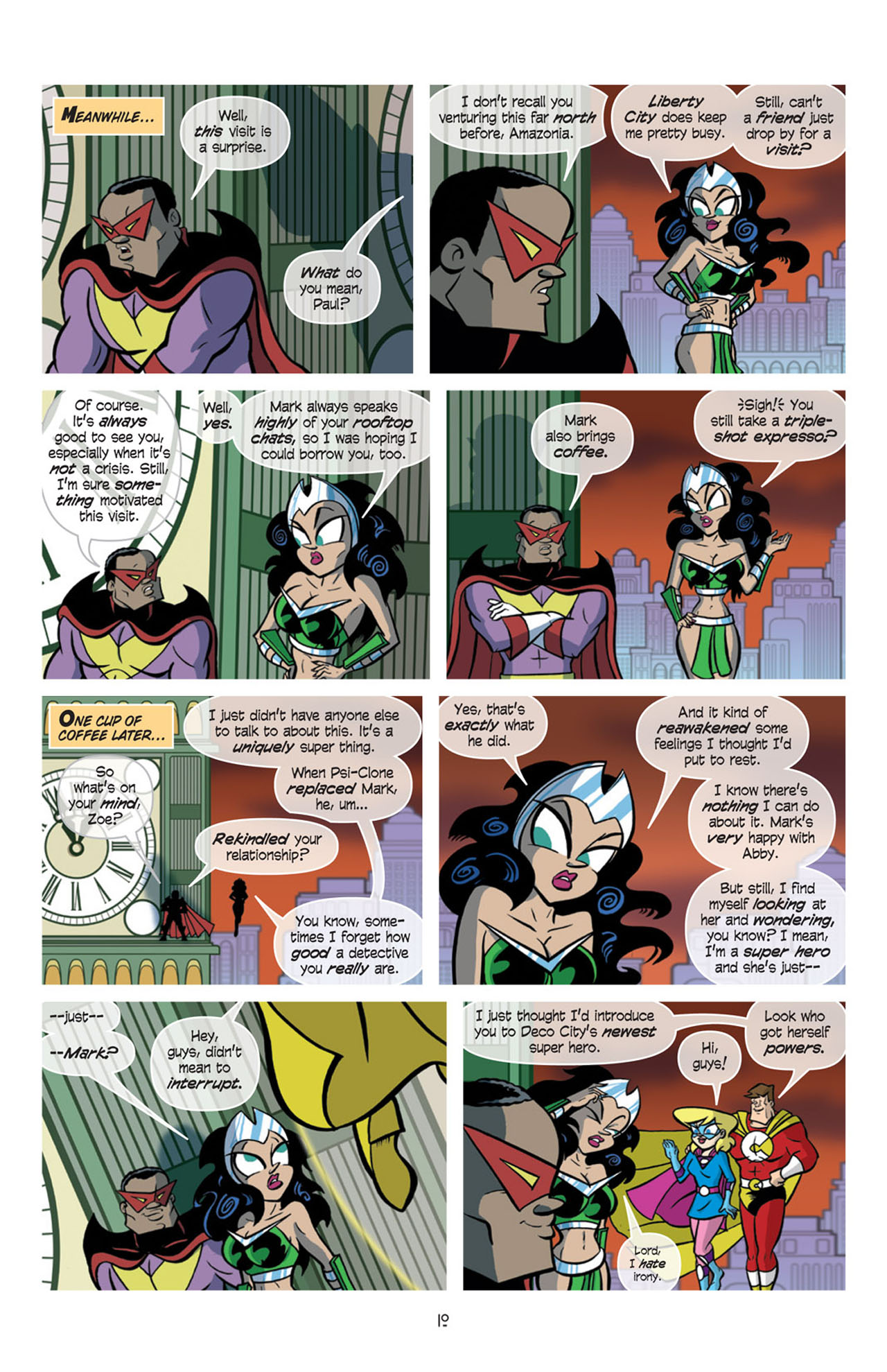 Read online Love and Capes comic -  Issue #10 - 12