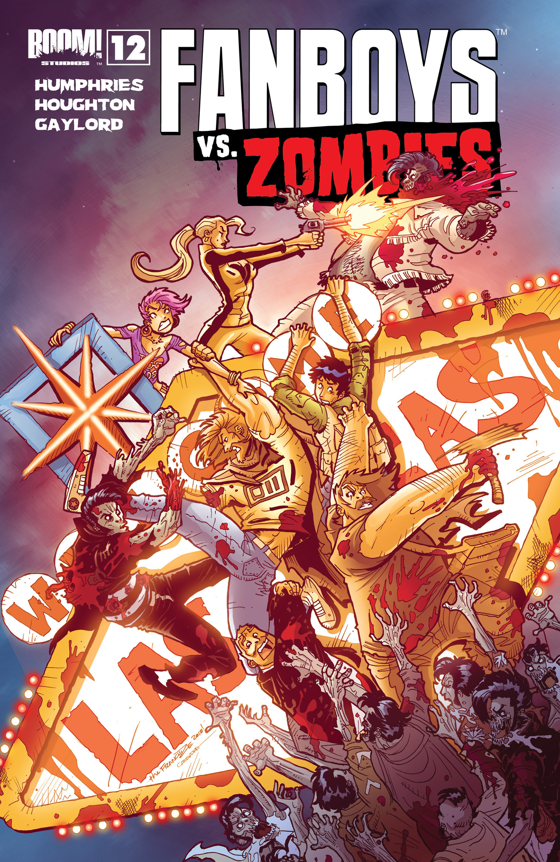 Read online Fanboys vs. Zombies comic -  Issue #12 - 1