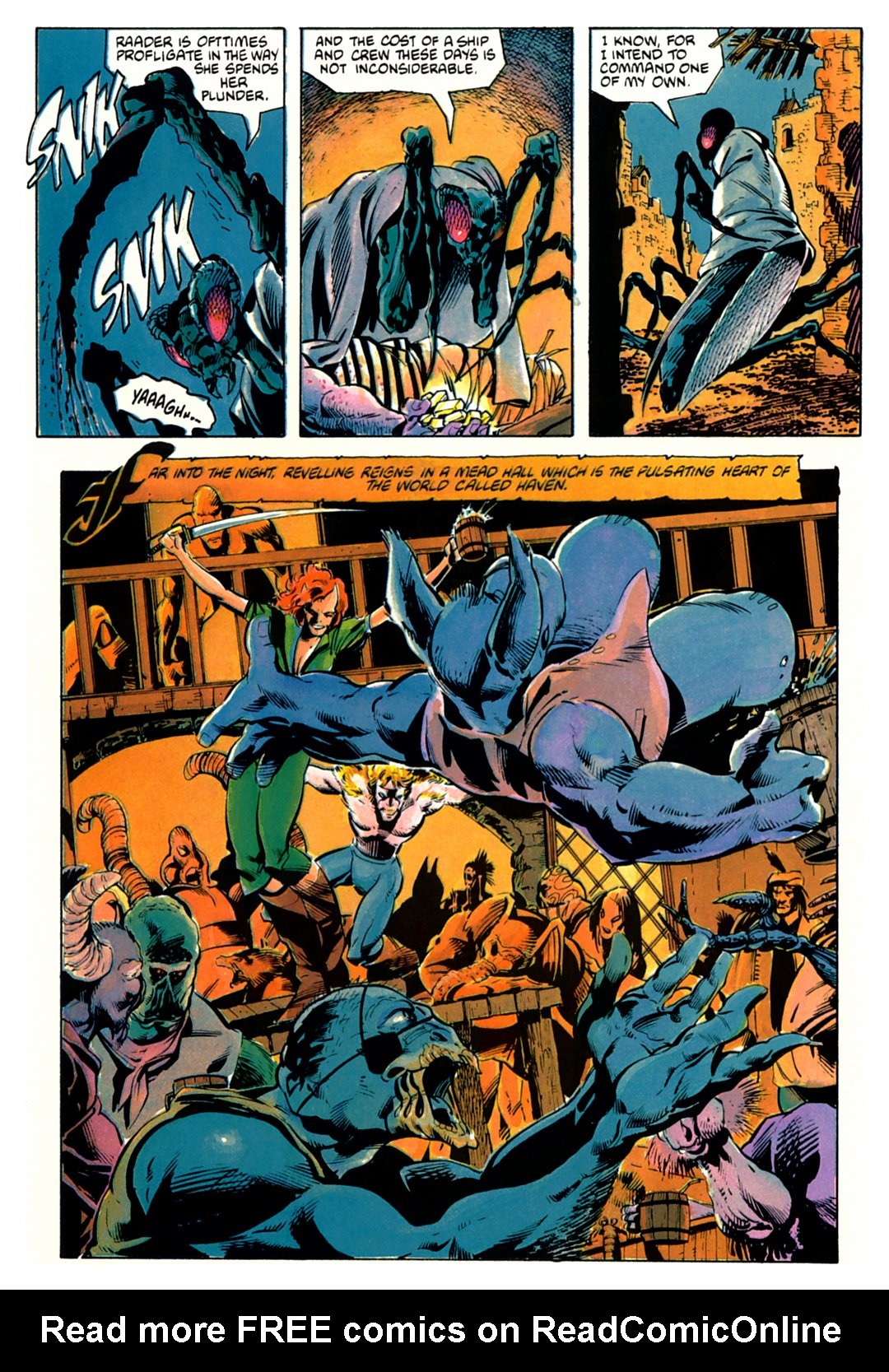 Read online Marvel Graphic Novel comic -  Issue #14 - Swords of the Swashbucklers - 34