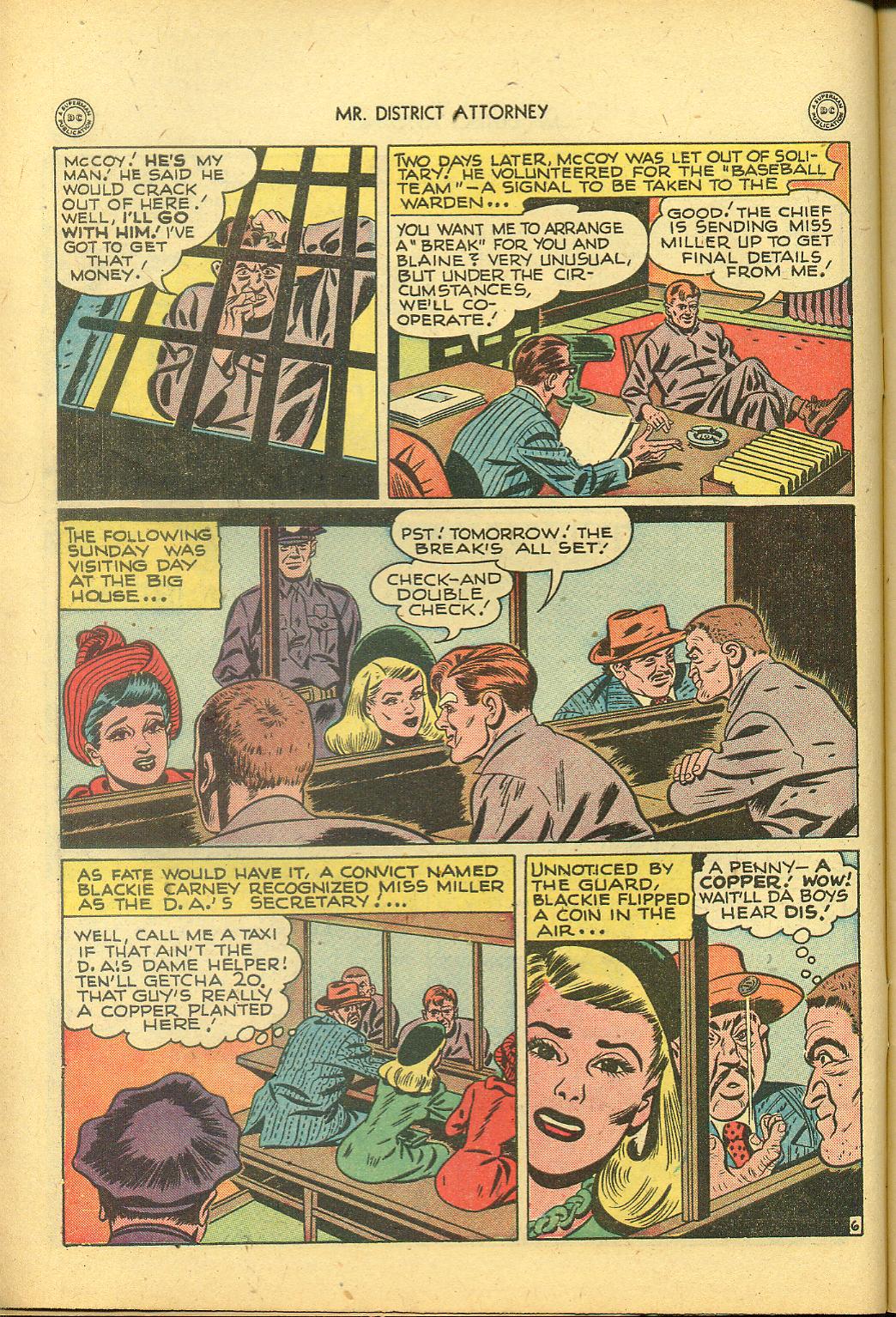 Read online Mr. District Attorney comic -  Issue #2 - 8