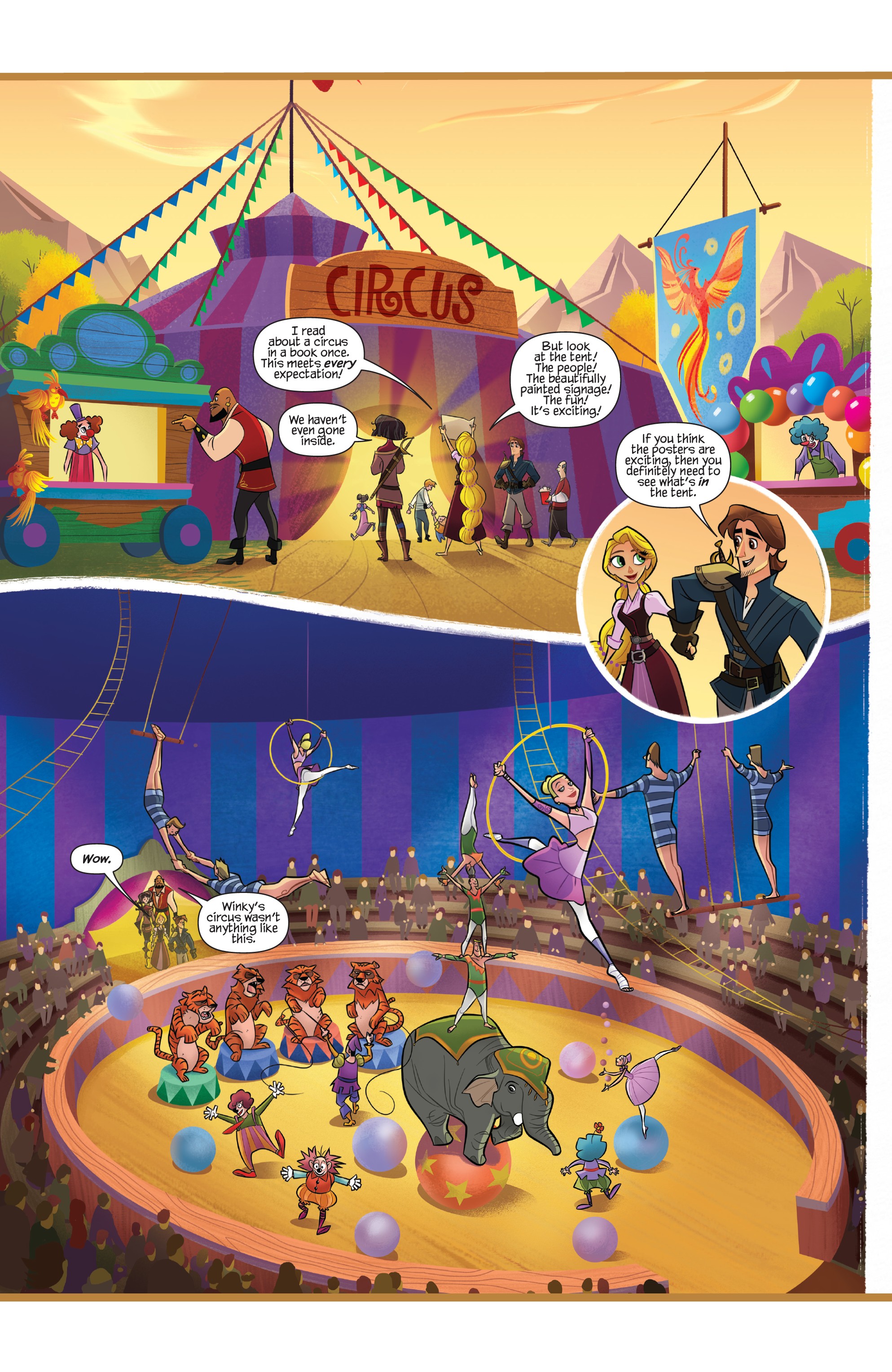 Read online Tangled: The Series: Hair and Now comic -  Issue #2 - 4