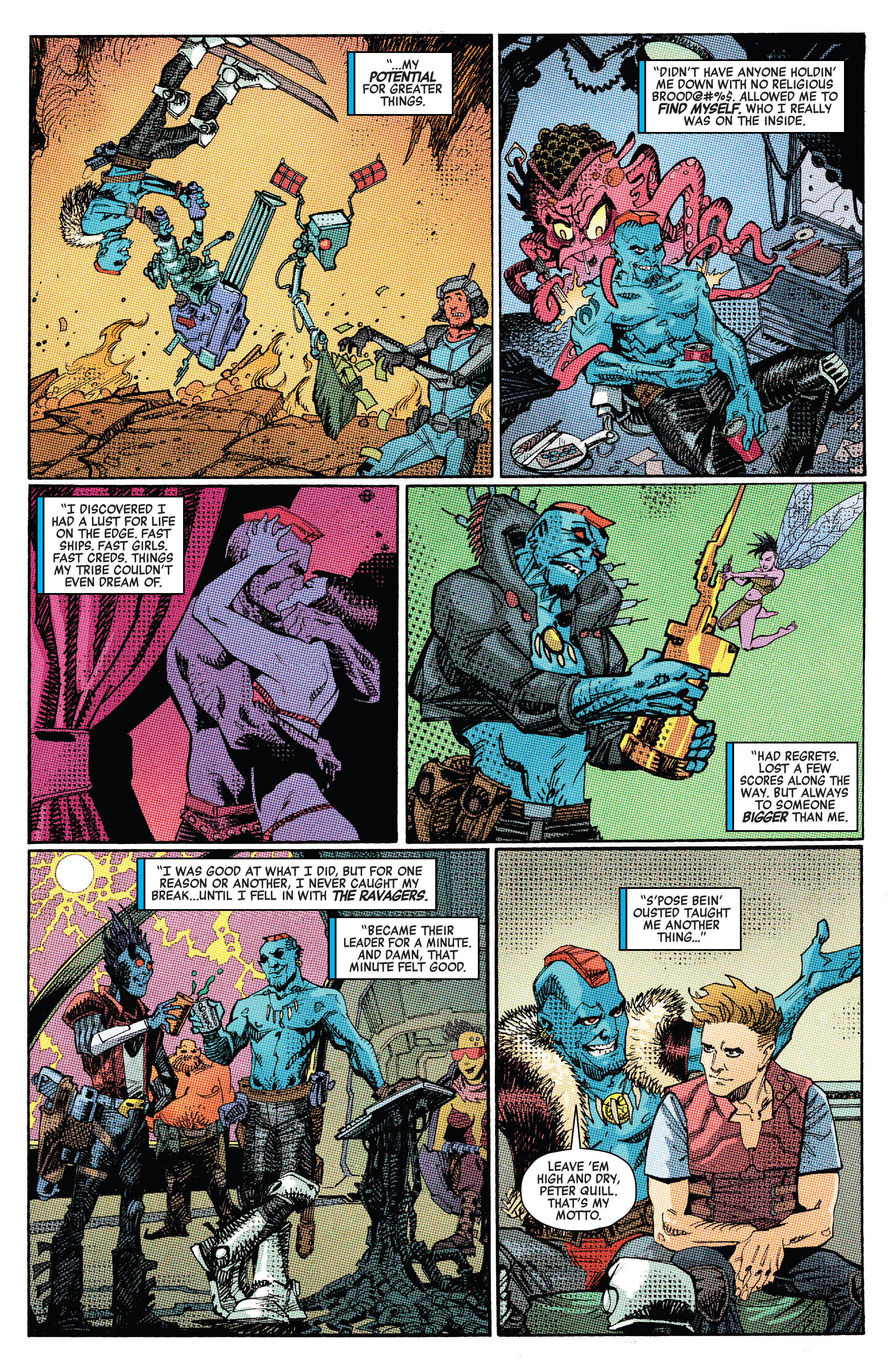 Read online Yondu comic -  Issue #4 - 17