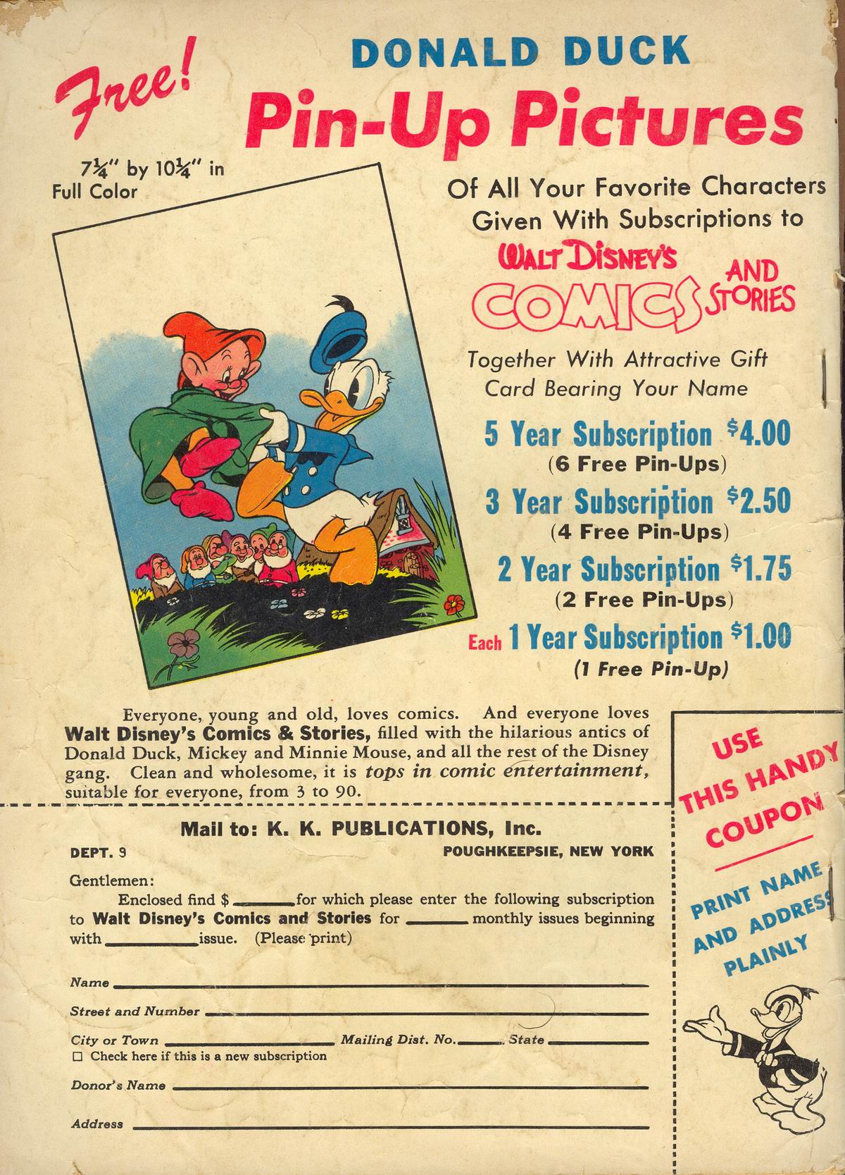 Read online Walt Disney's Comics and Stories comic -  Issue #72 - 52