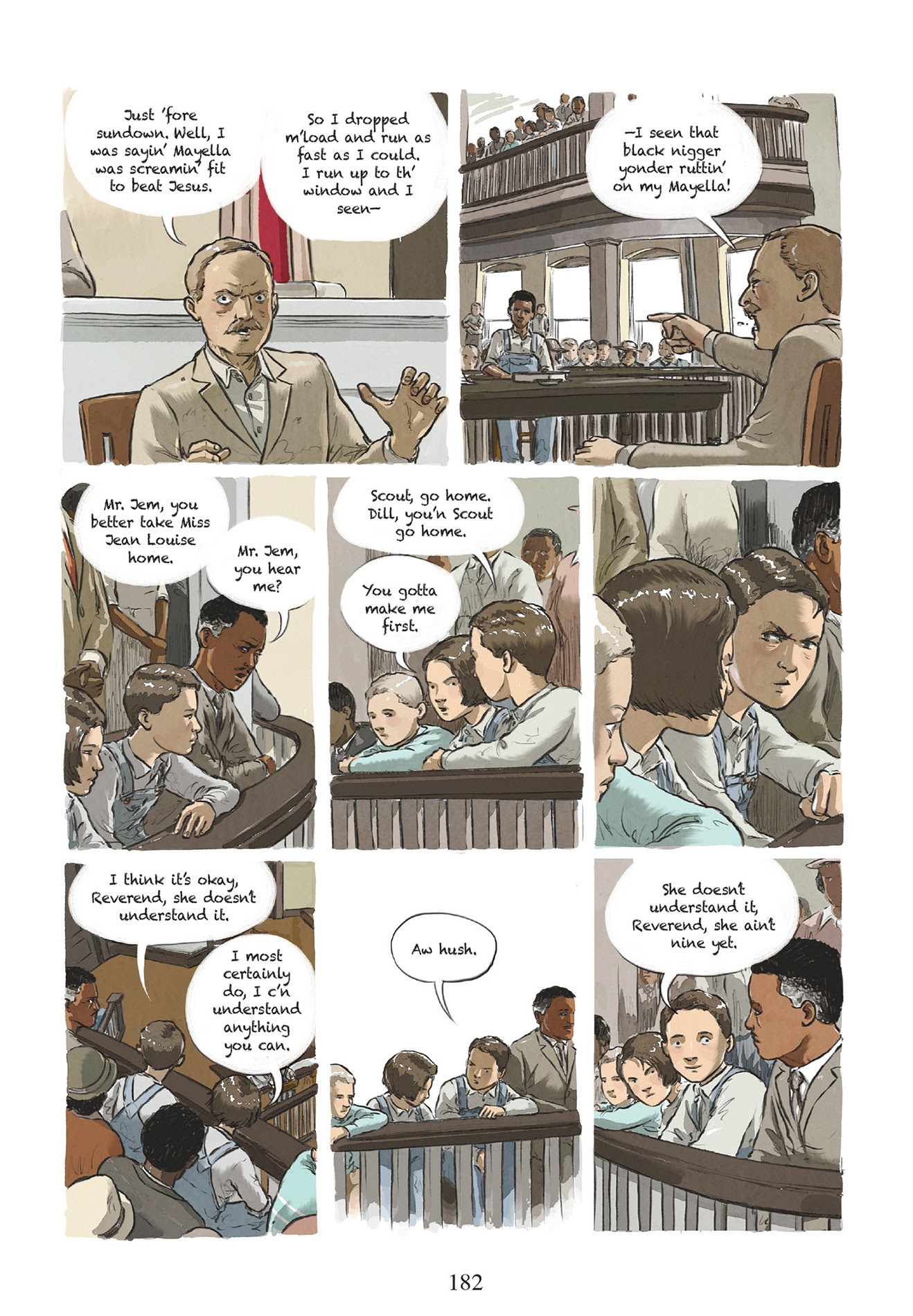 Read online To Kill a Mockingbird: A Graphic Novel comic -  Issue # TPB (Part 2) - 95