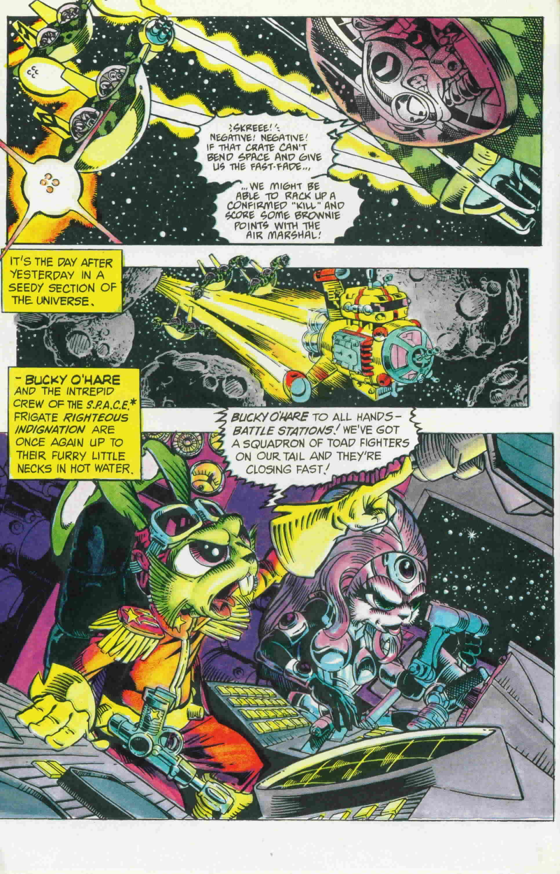 Read online Bucky O'Hare (1991) comic -  Issue #1 - 7