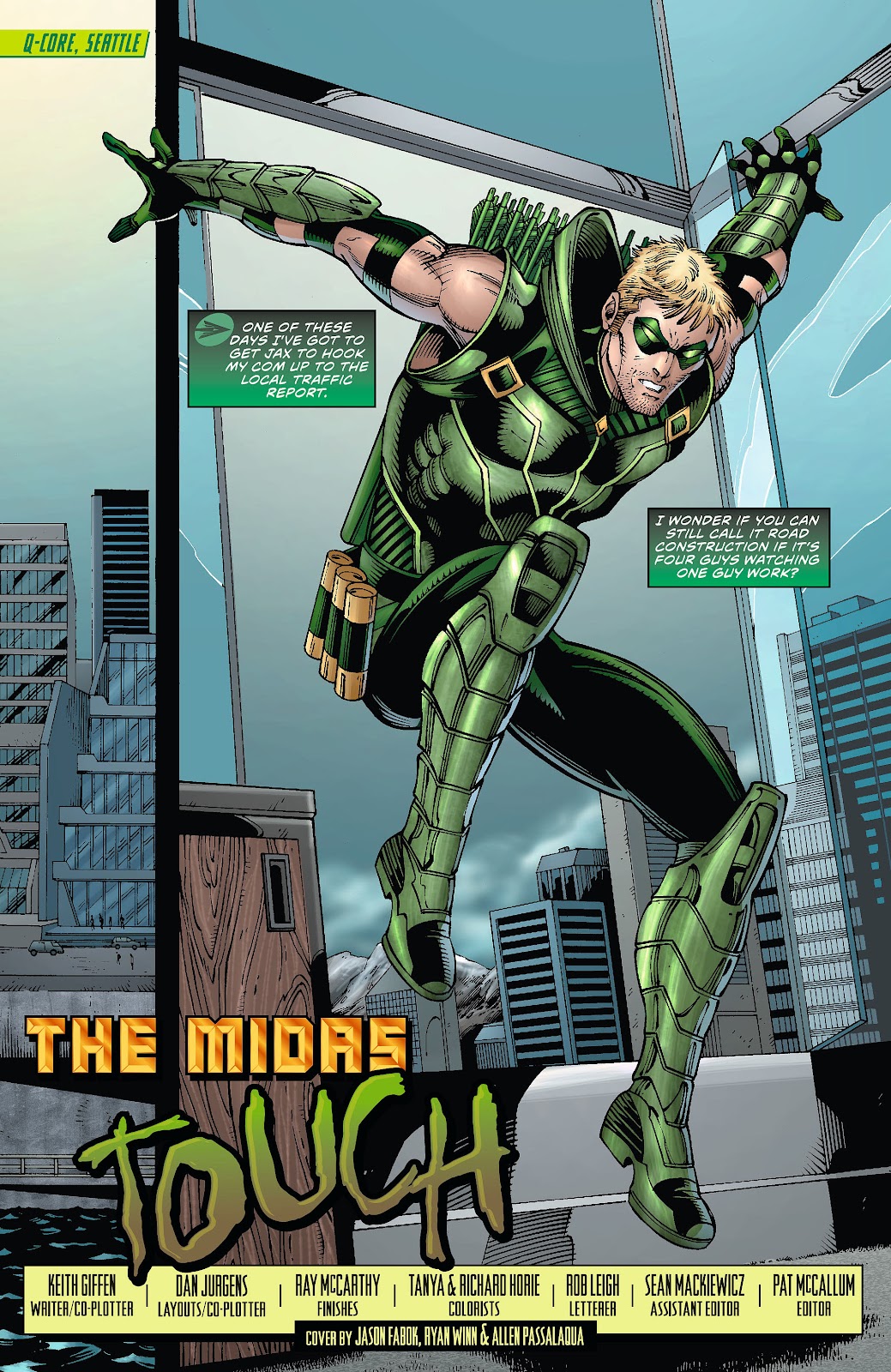 Green Arrow (2011) issue 5 - Page 3