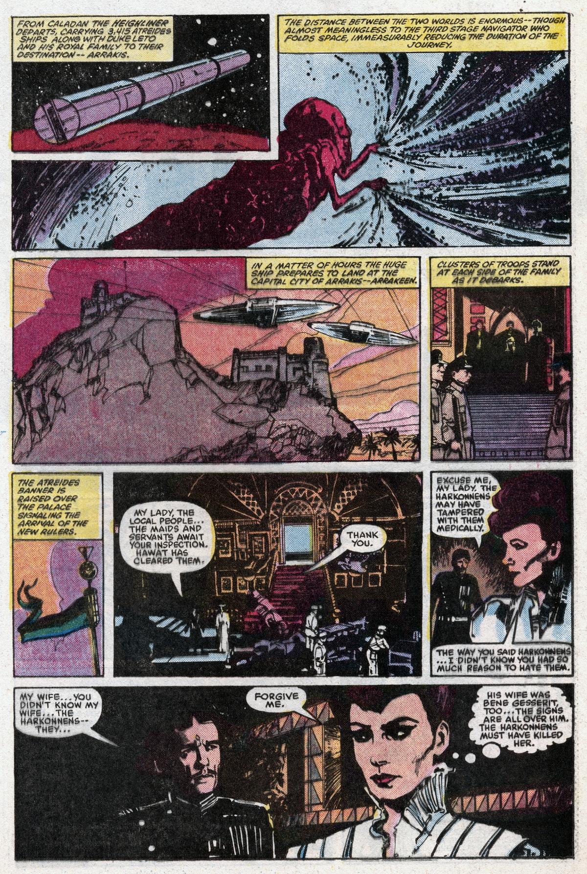 Read online Dune comic -  Issue #1 - 21
