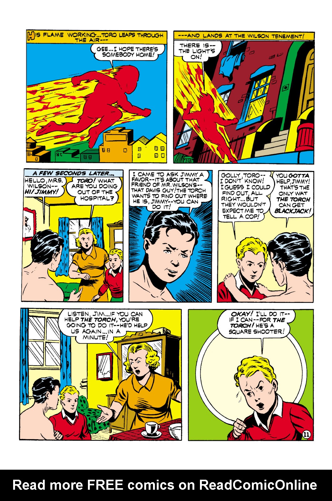 Read online The Human Torch (1940) comic -  Issue #4 - 34