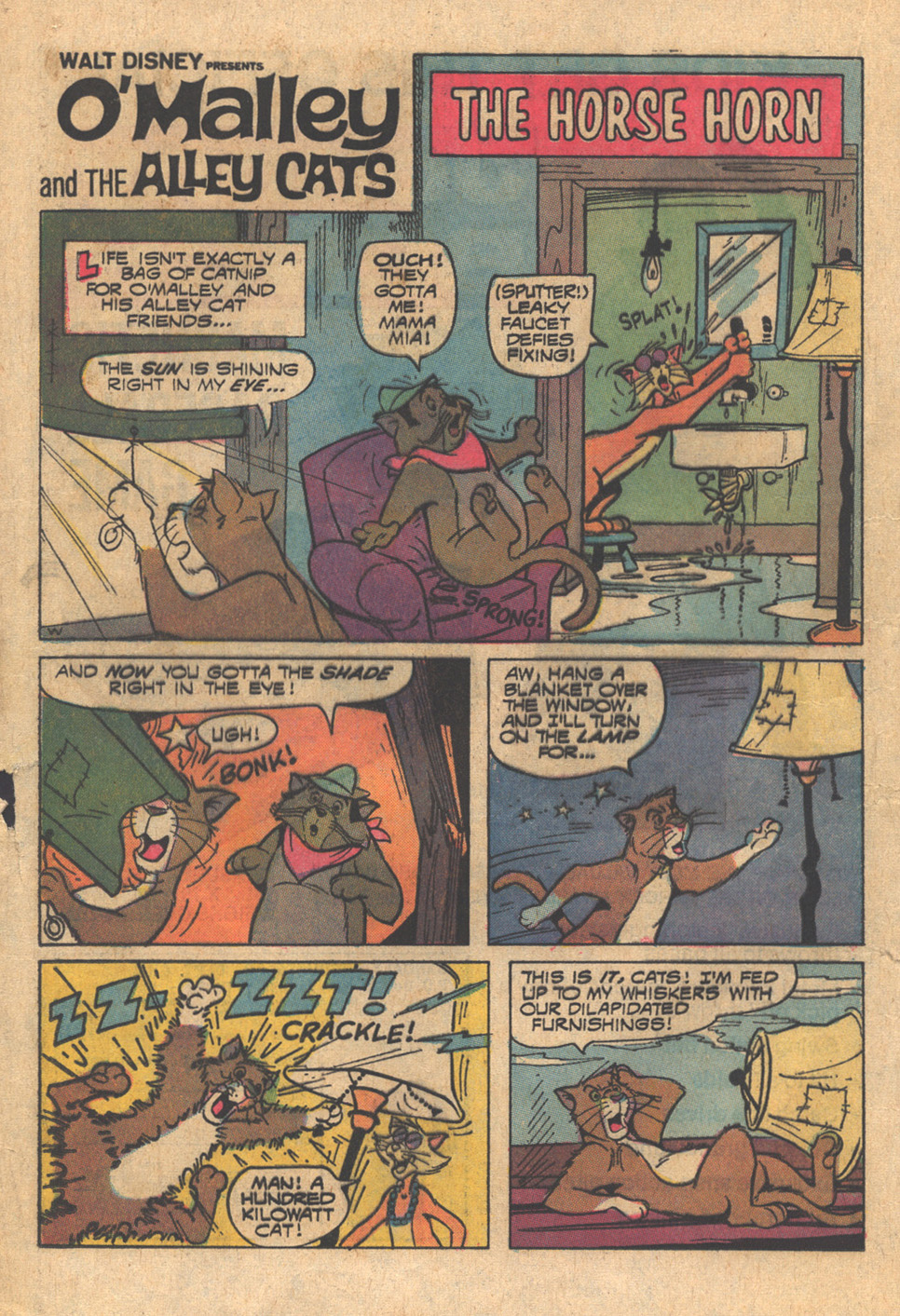 Read online O'Malley and the Alley Cats comic -  Issue #3 - 20