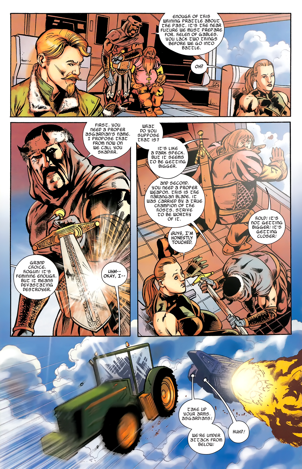 Read online Warriors Three comic -  Issue #3 - 23