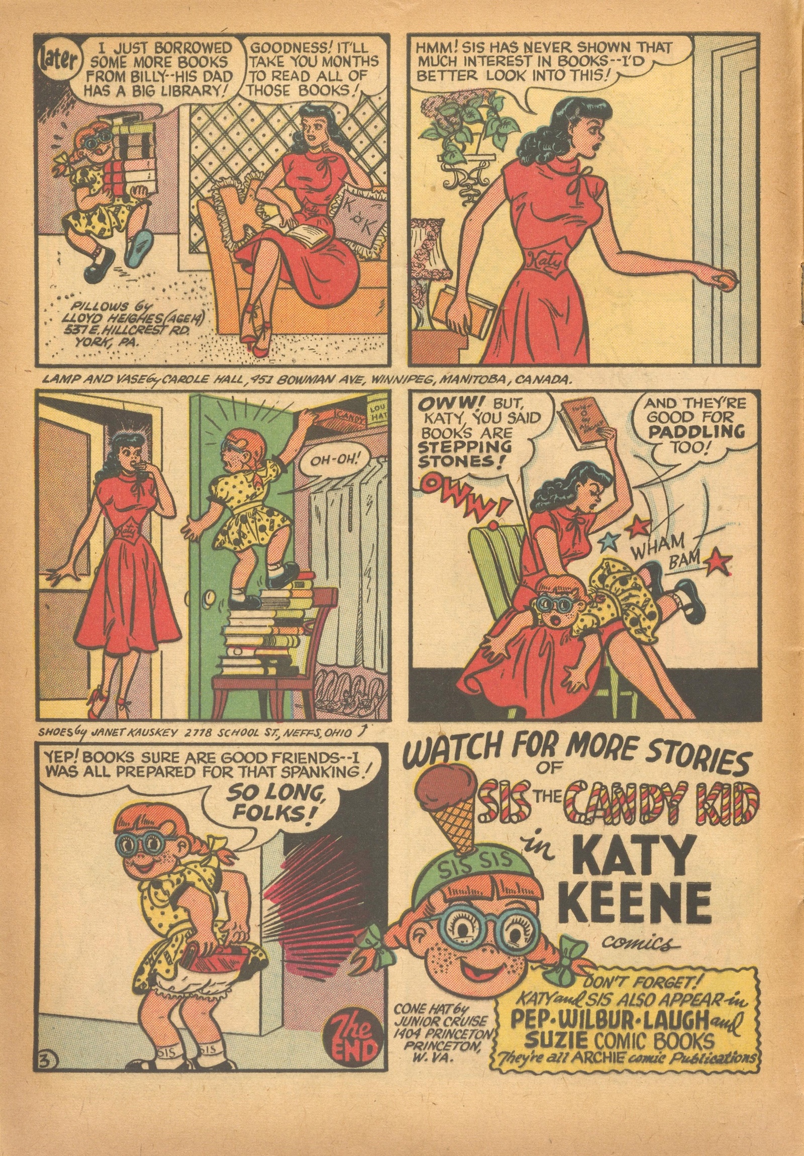 Read online Katy Keene (1949) comic -  Issue #11 - 10