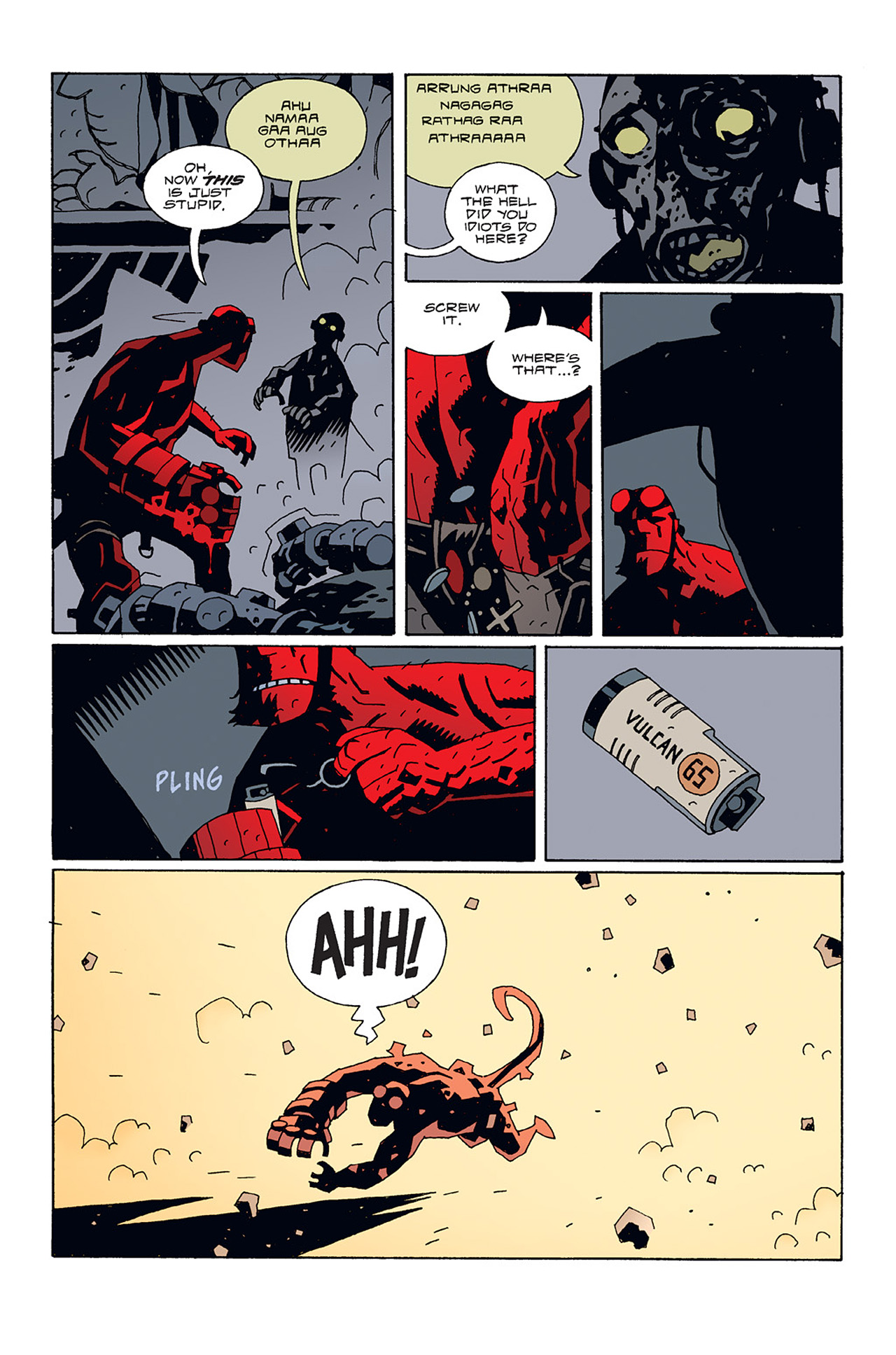 Read online Hellboy: Conqueror Worm comic -  Issue #3 - 22