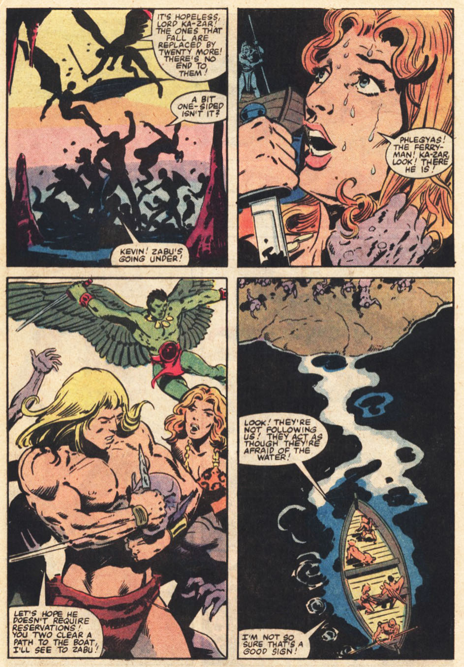 Read online Ka-Zar the Savage comic -  Issue #10 - 23