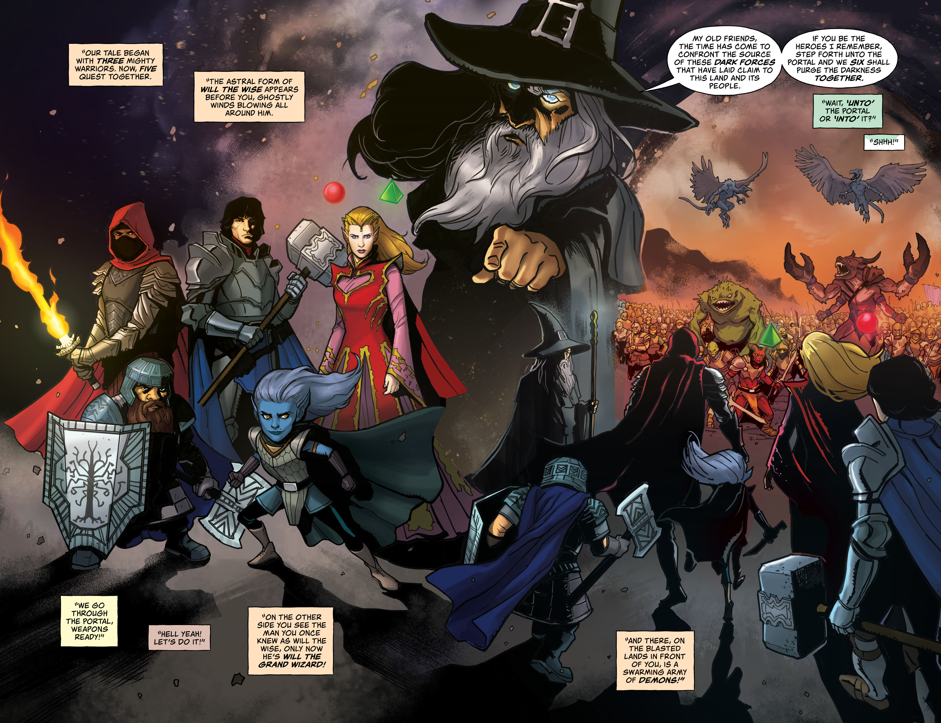 Read online Stranger Things and Dungeons & Dragons comic -  Issue #4 - 8