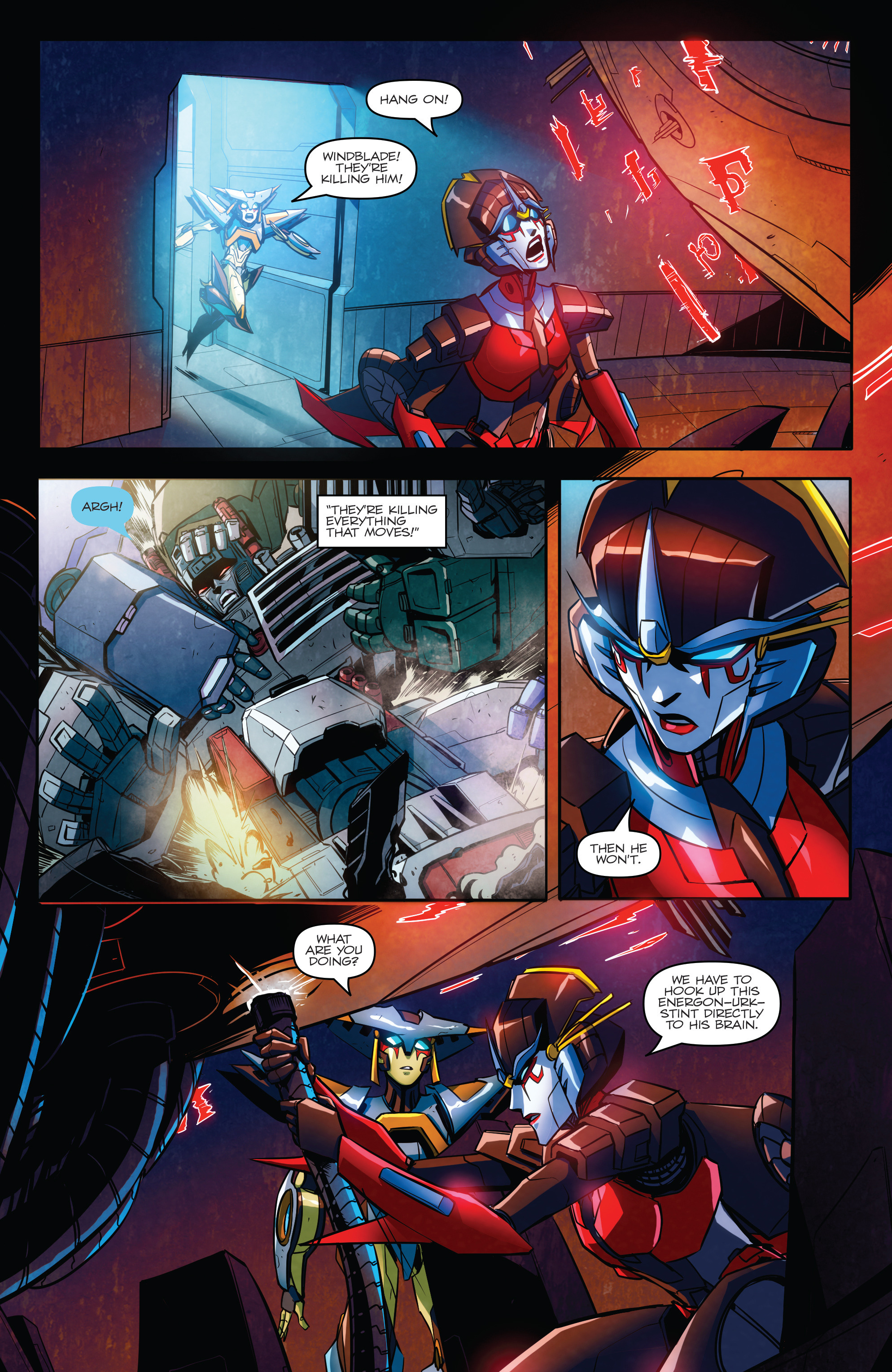 Read online Transformers: Till All Are One comic -  Issue #6 - 10