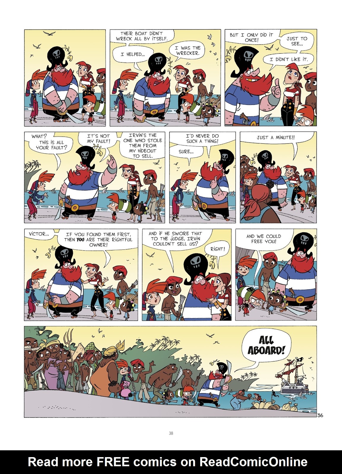 Read online Pirate Family comic -  Issue #1 - 38