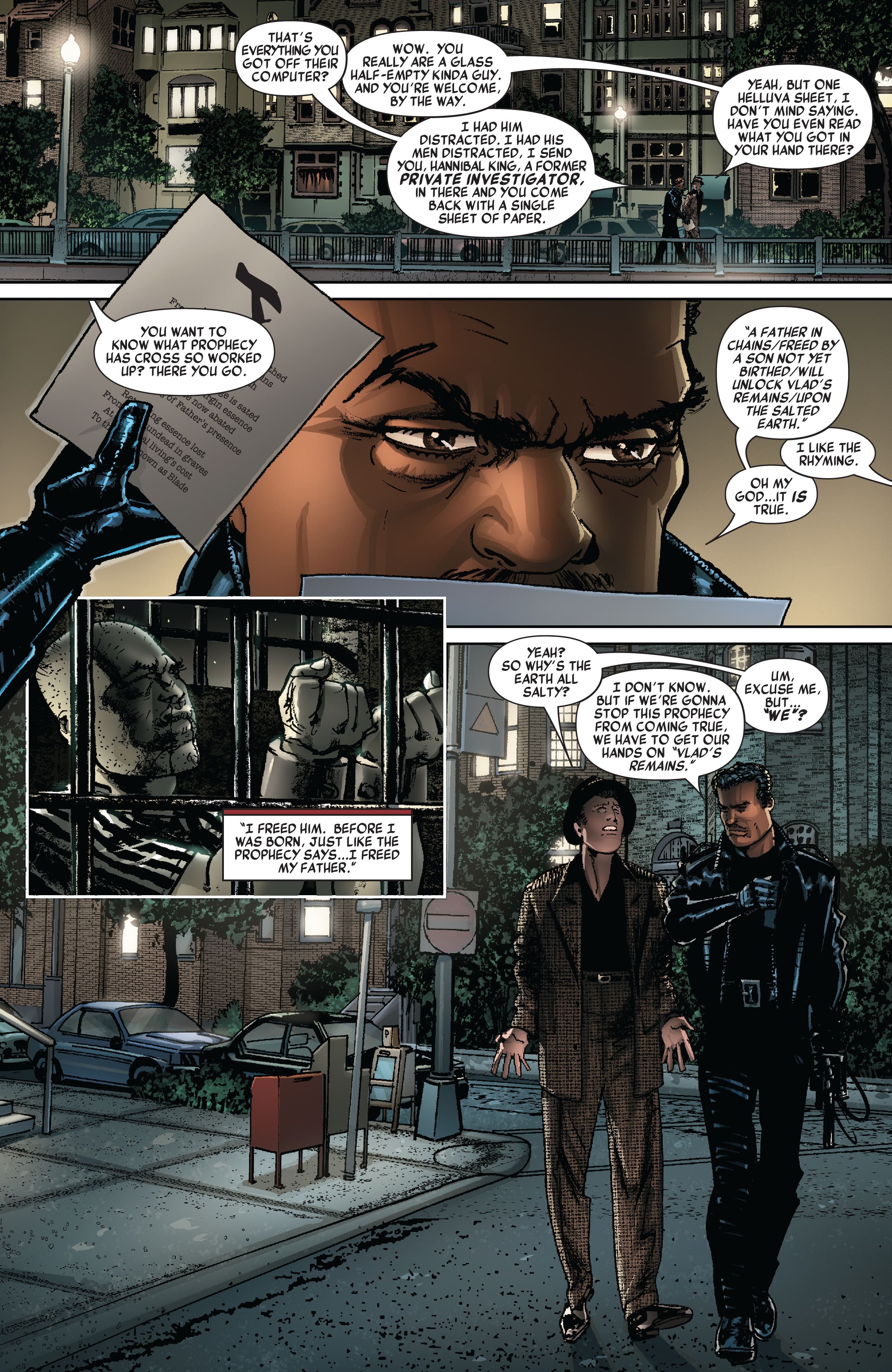 Read online Blade by Marc Guggenheim: The Complete Collection comic -  Issue # TPB (Part 3) - 17