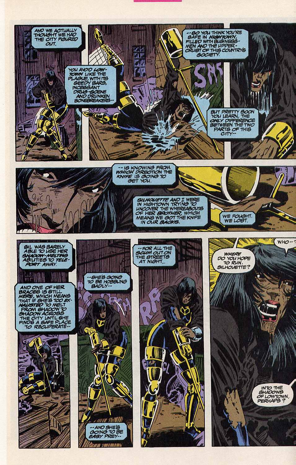 Read online Night Thrasher comic -  Issue #3 - 3