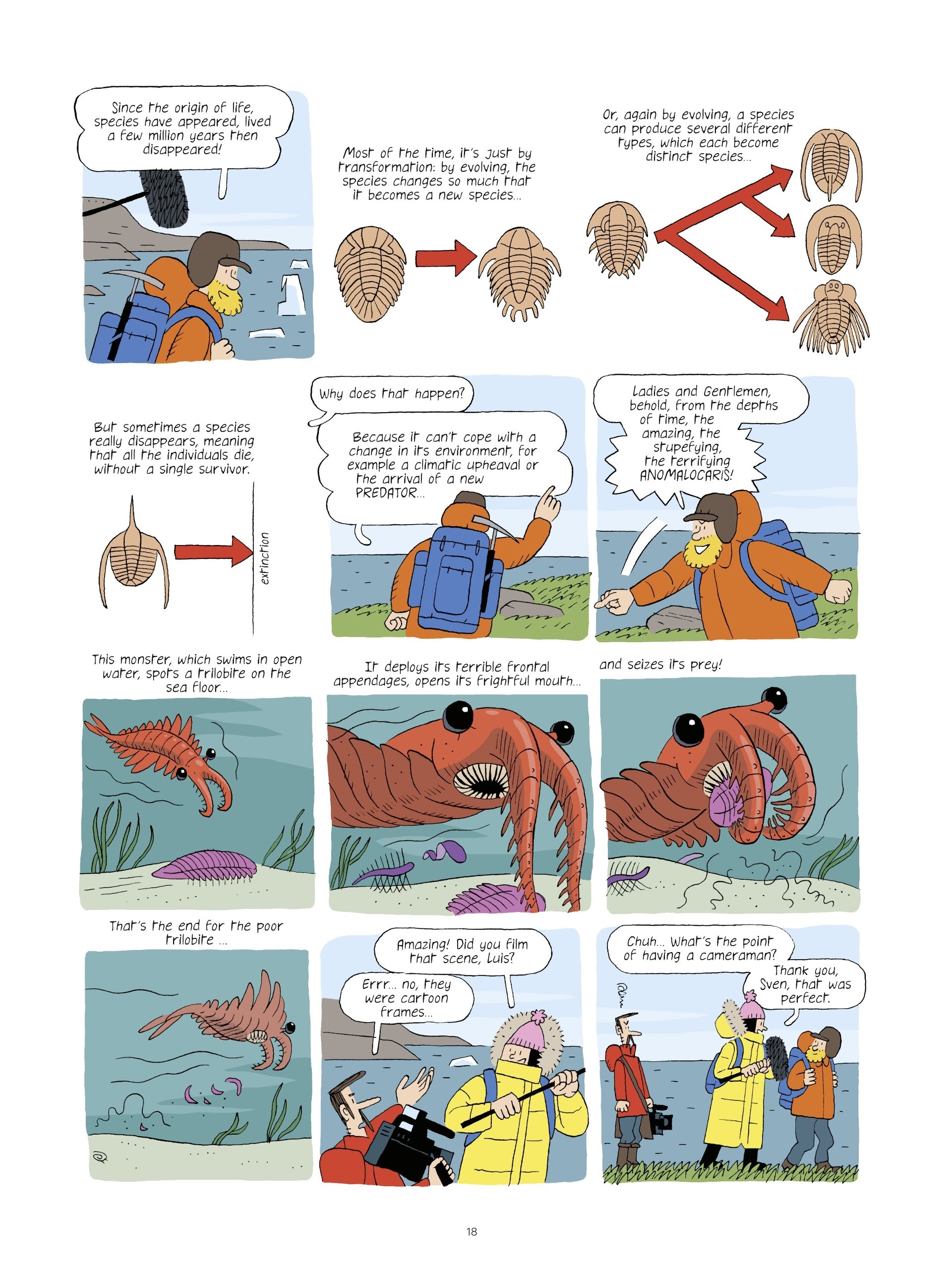 Read online Extinctions: Twilight of the Species comic -  Issue # TPB - 18