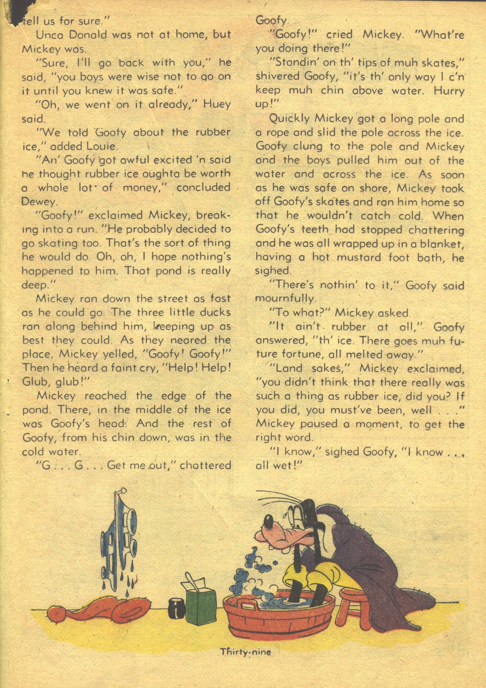 Read online Walt Disney's Comics and Stories comic -  Issue #39 - 41