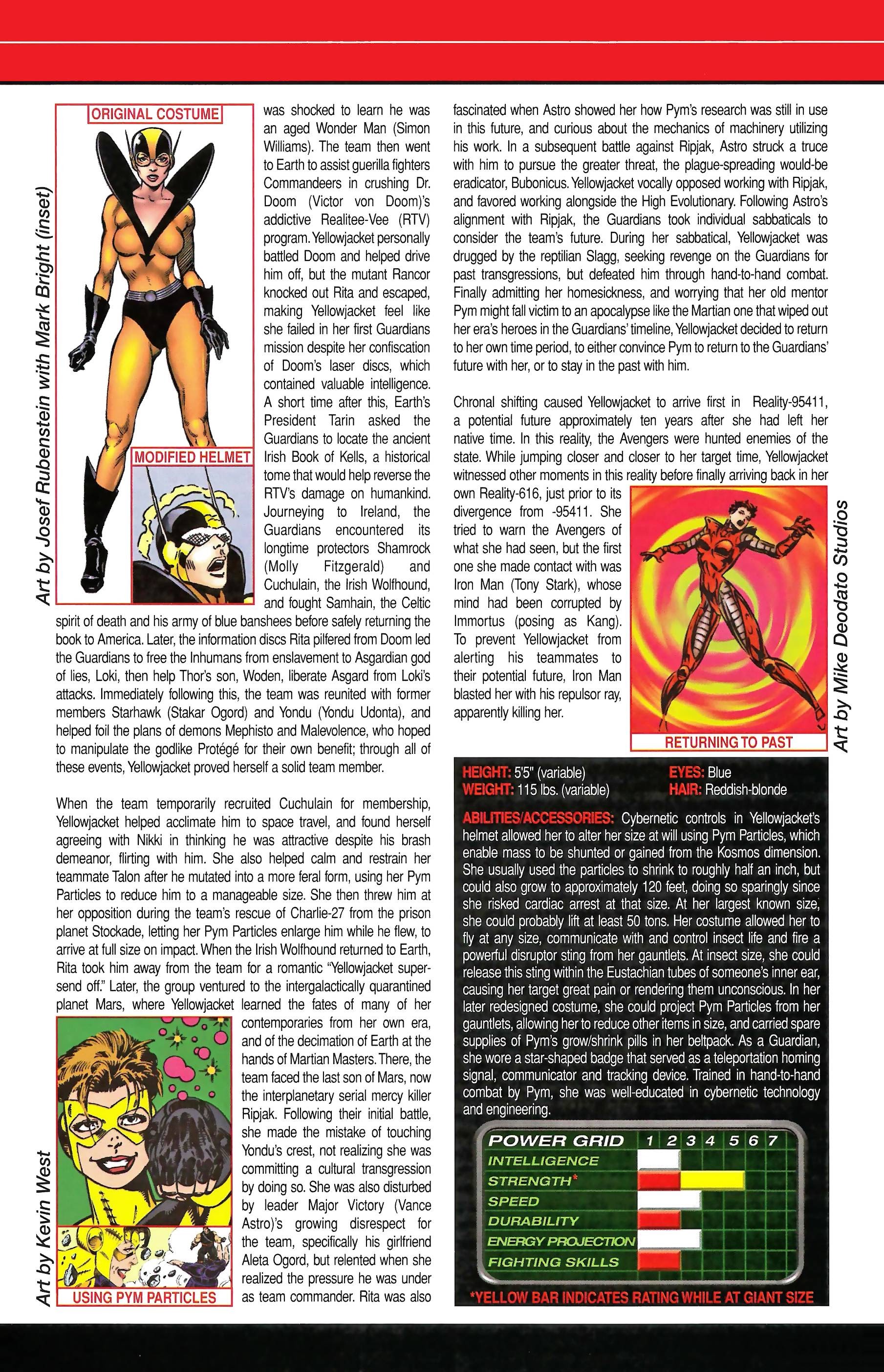 Read online Official Handbook of the Marvel Universe A to Z comic -  Issue # TPB 13 (Part 2) - 126