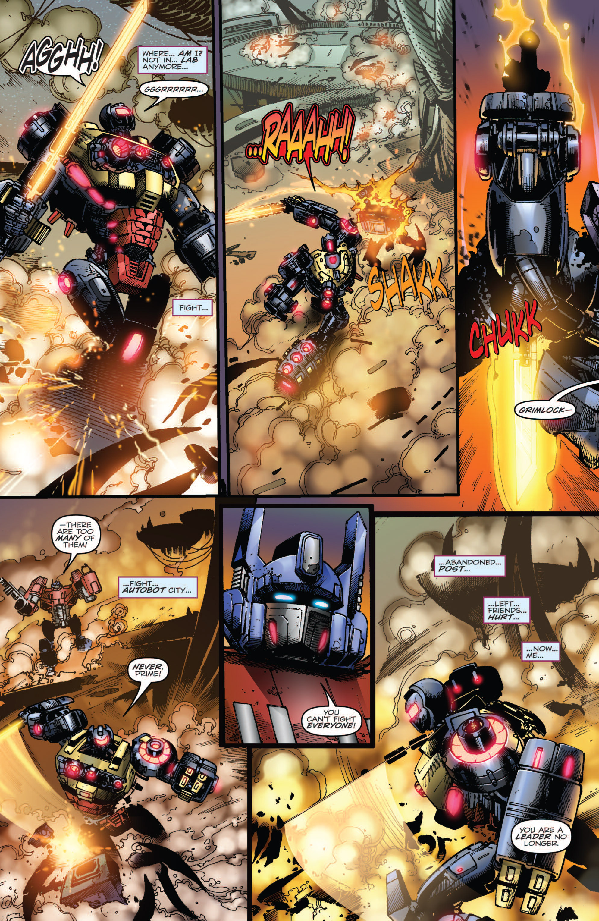 Read online The Transformers: Fall of Cybertron comic -  Issue #6 - 6