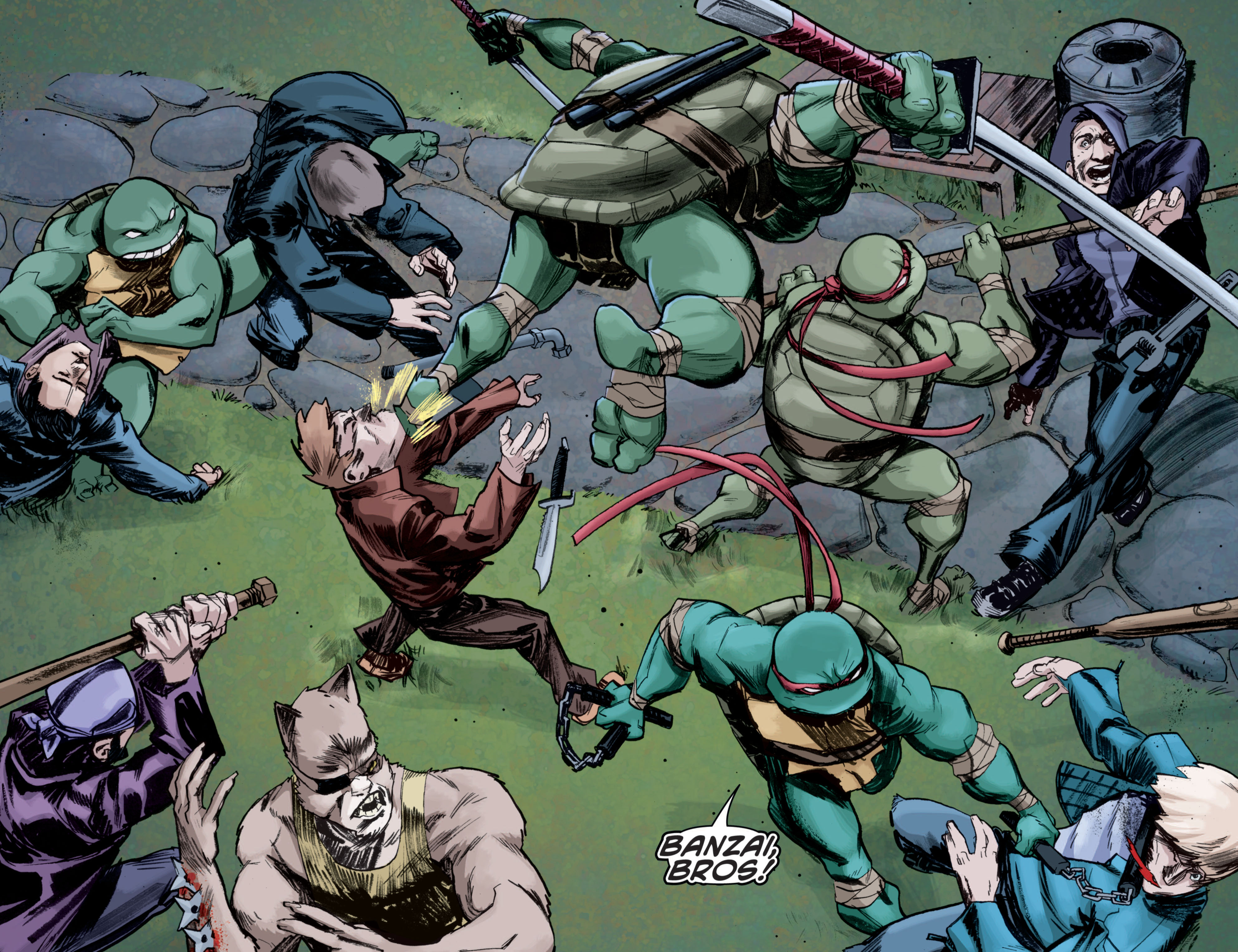 Read online Teenage Mutant Ninja Turtles (2011) comic -  Issue #4 - 19