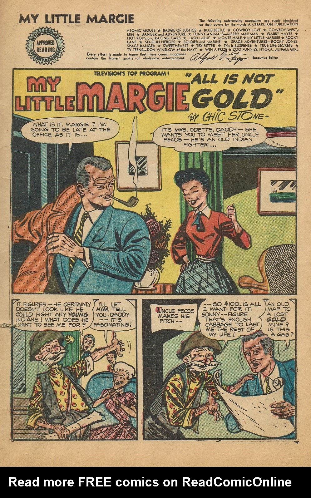 Read online My Little Margie (1954) comic -  Issue #7 - 4