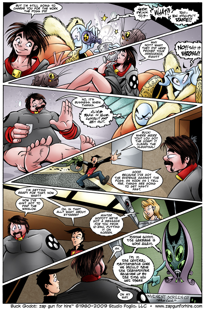 Read online Buck Godot - Zap Gun For Hire comic -  Issue #7 - 22