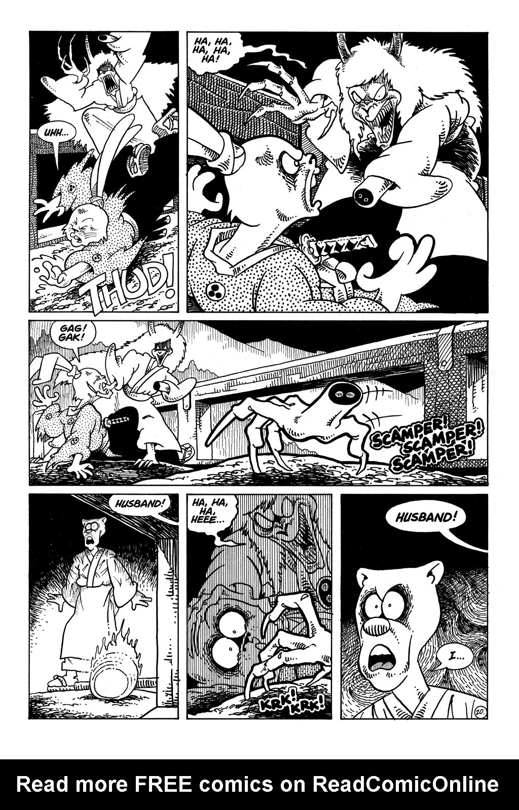 Read online Usagi Yojimbo (1987) comic -  Issue #25 - 22