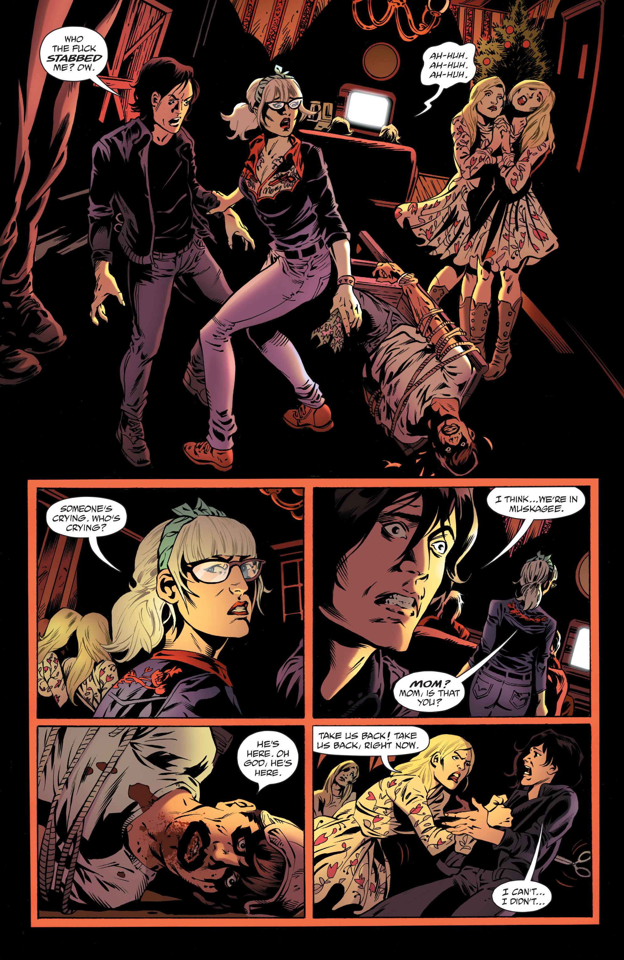 Read online Survivors' Club comic -  Issue #6 - 15