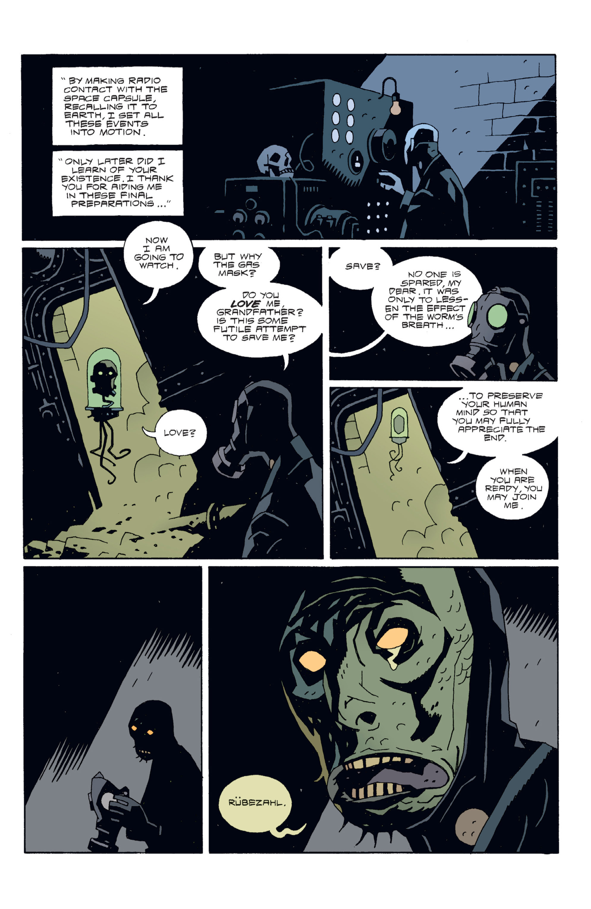 Read online Hellboy comic -  Issue #5 - 100