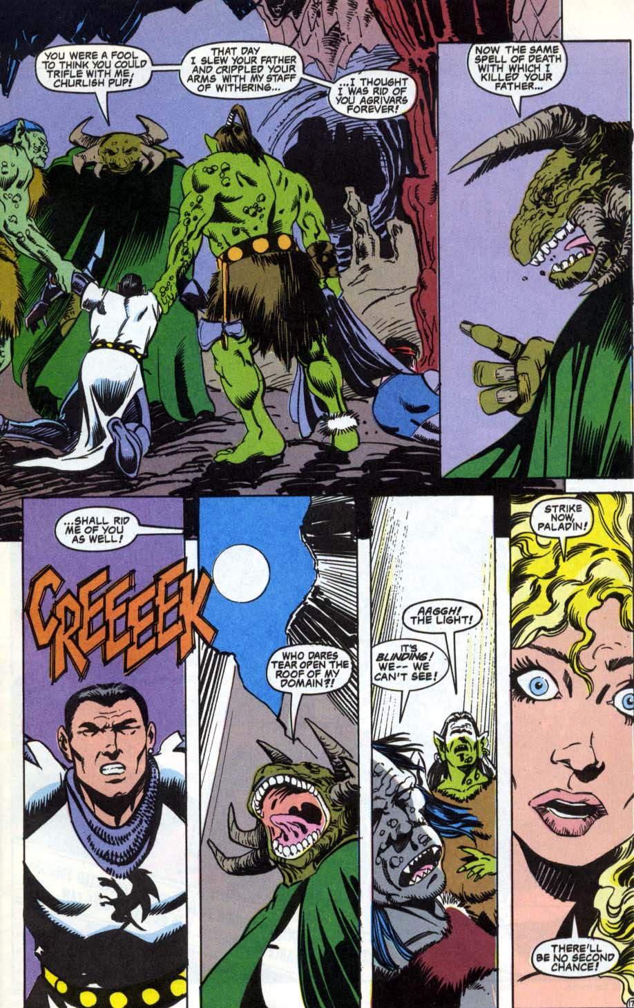 Read online Advanced Dungeons & Dragons comic -  Issue #4 - 17