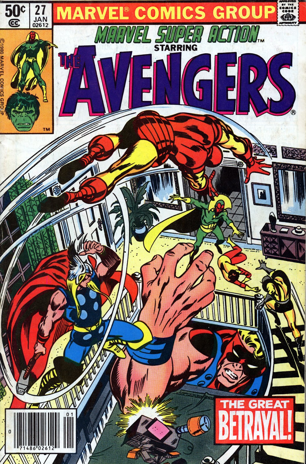 Marvel Super Action (1977) issue 27 - Page 1