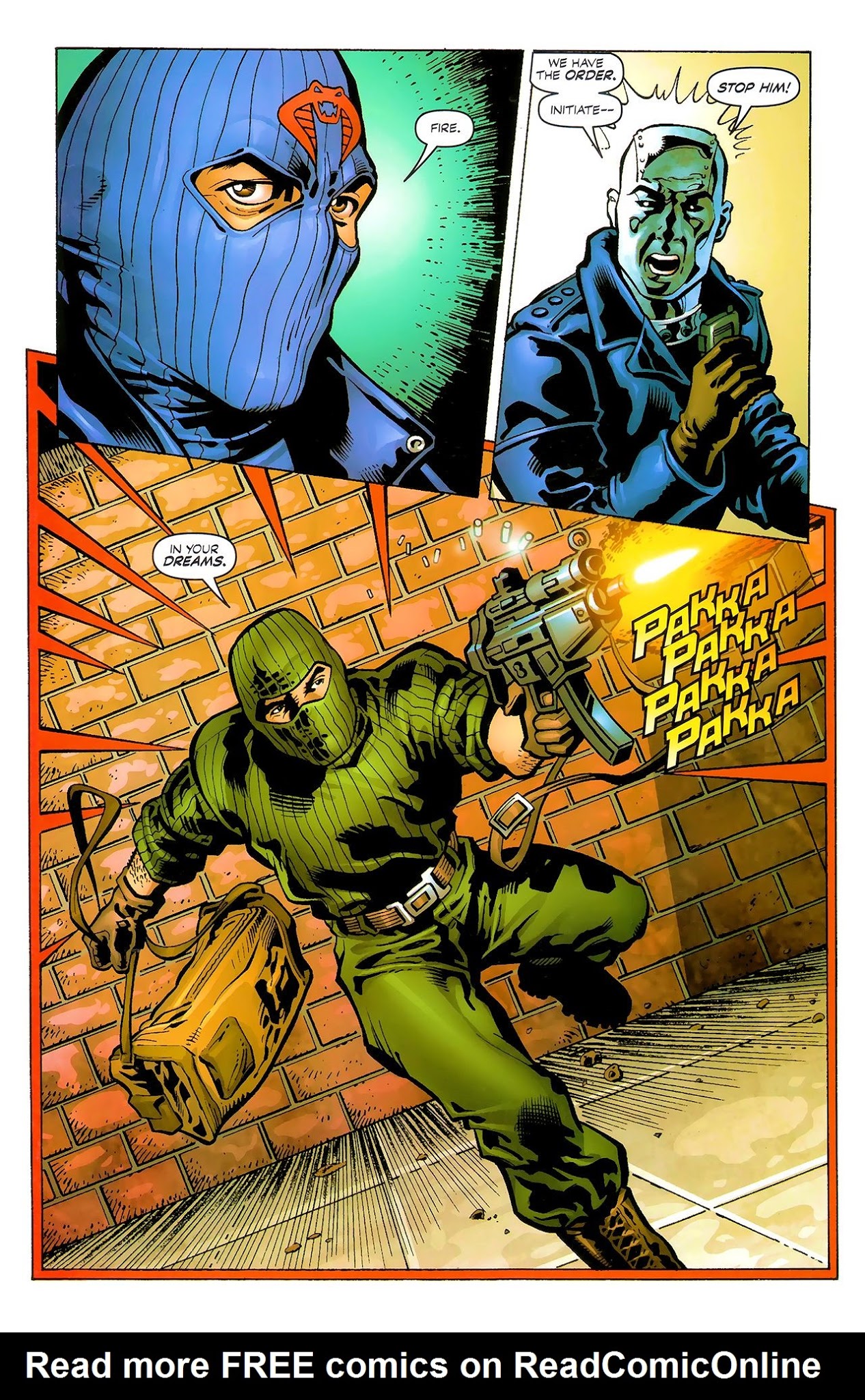 Read online G.I. Joe Reloaded comic -  Issue #7 - 22