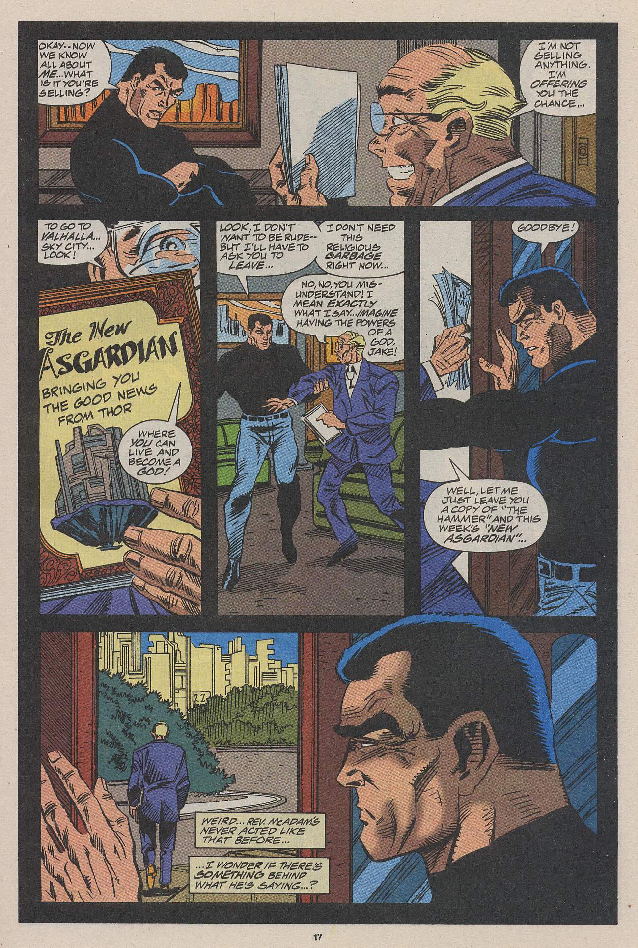 Read online Punisher 2099 comic -  Issue #10 - 16