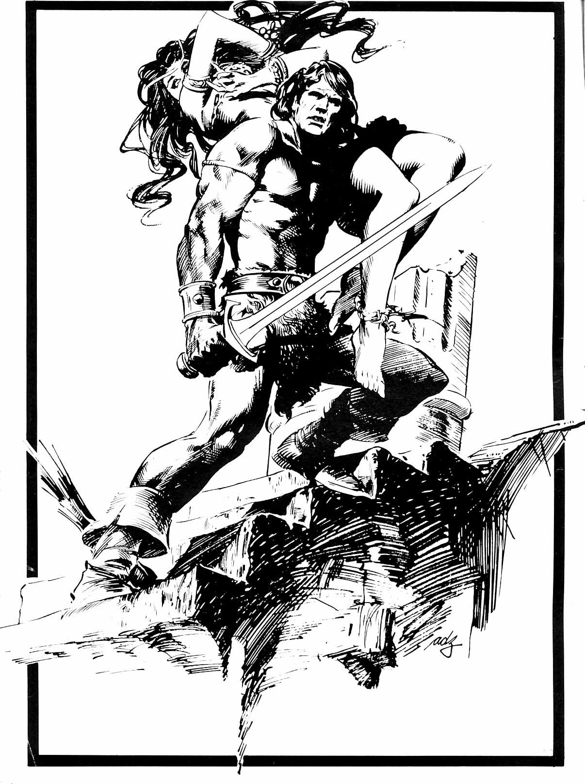 The Savage Sword Of Conan Issue #8 #9 - English 2