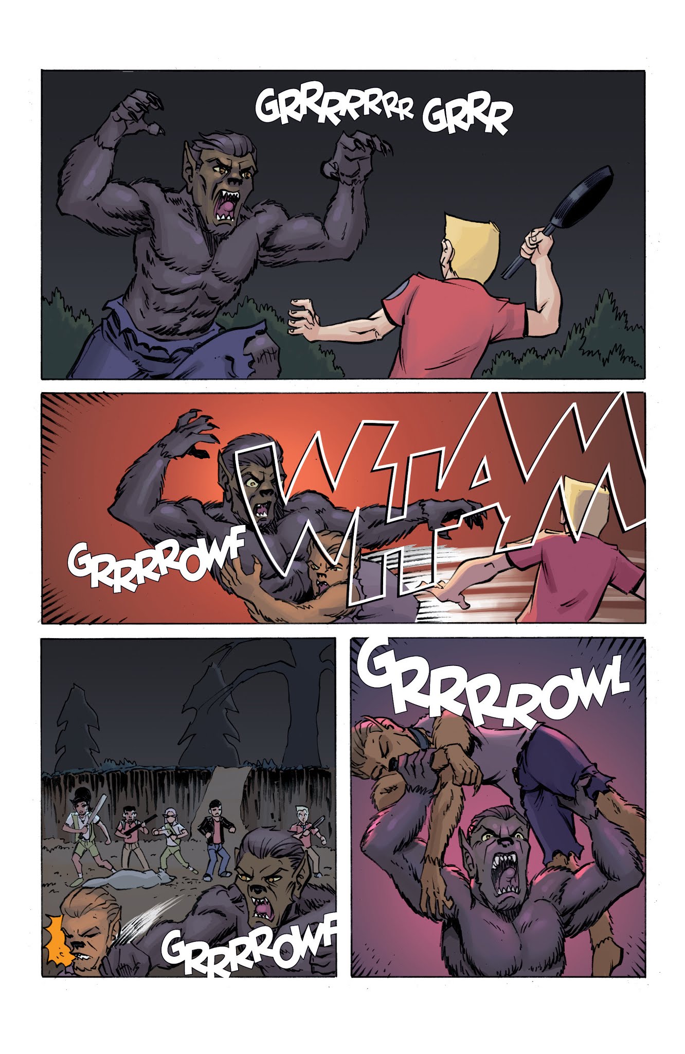 Read online Ghoul Scouts: I Was A Tweenage Werewolf! comic -  Issue #4 - 18