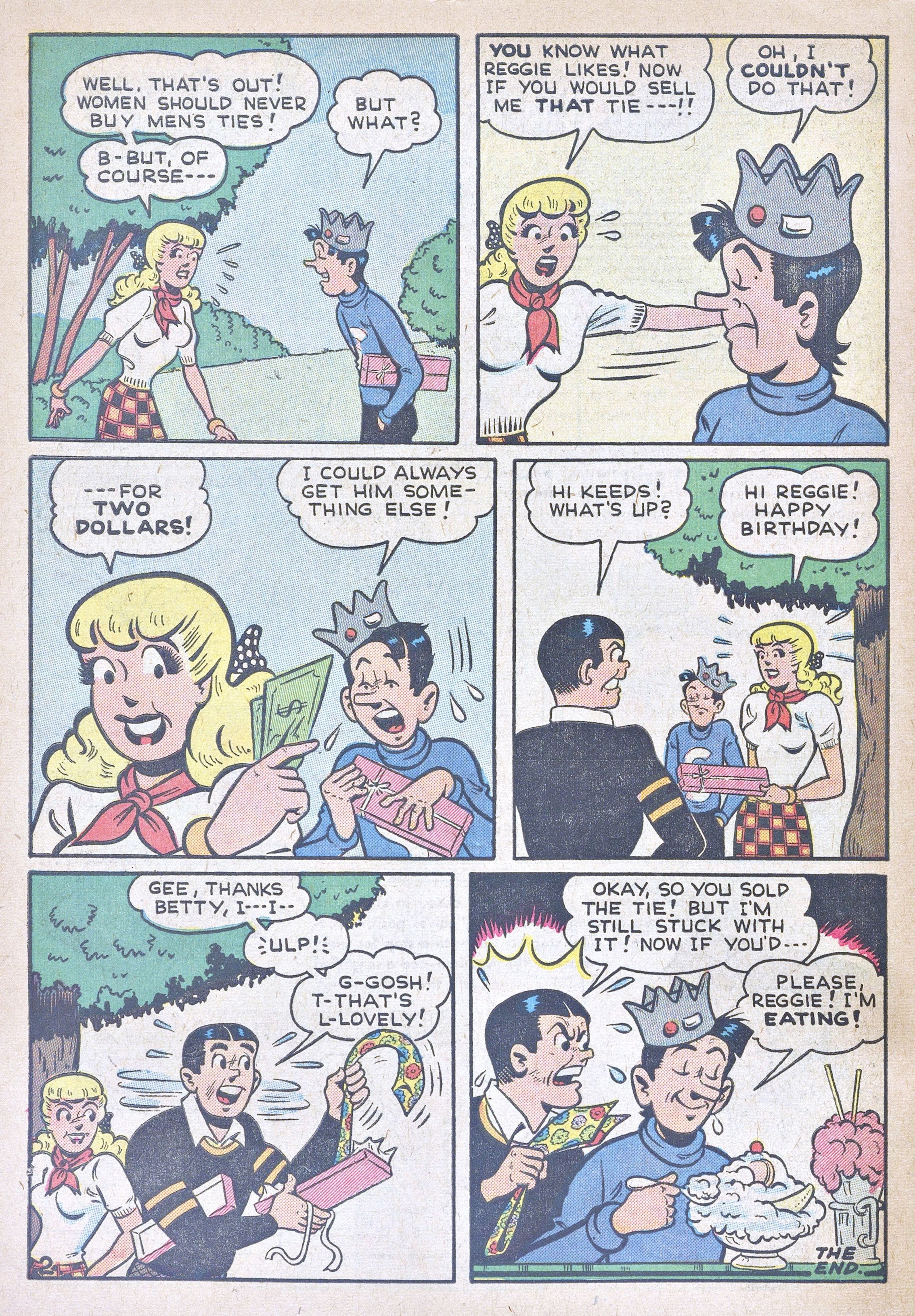 Read online Archie's Rival Reggie comic -  Issue #9 - 32