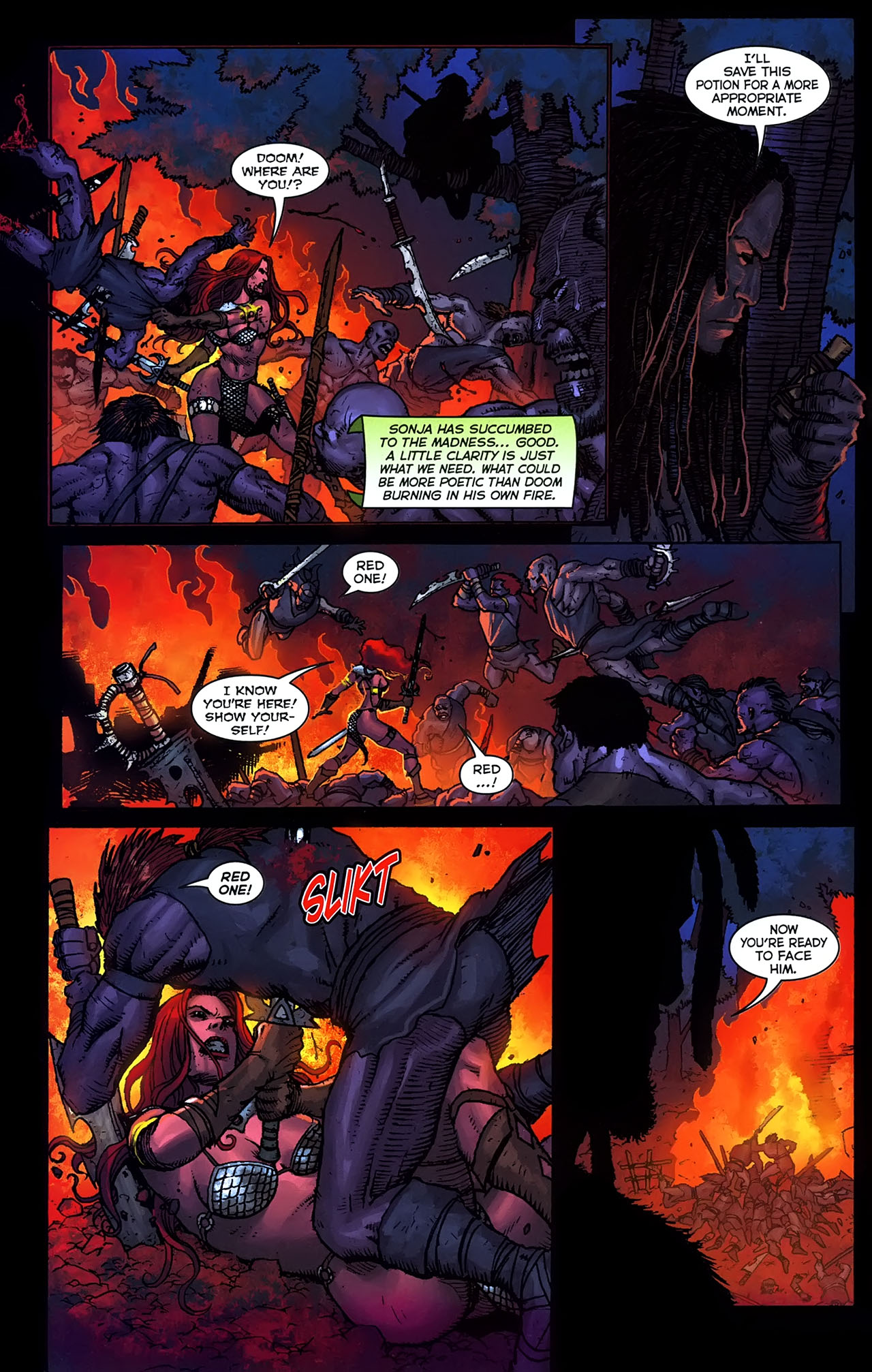 Read online Sword of Red Sonja: Doom of the Gods comic -  Issue #3 - 10
