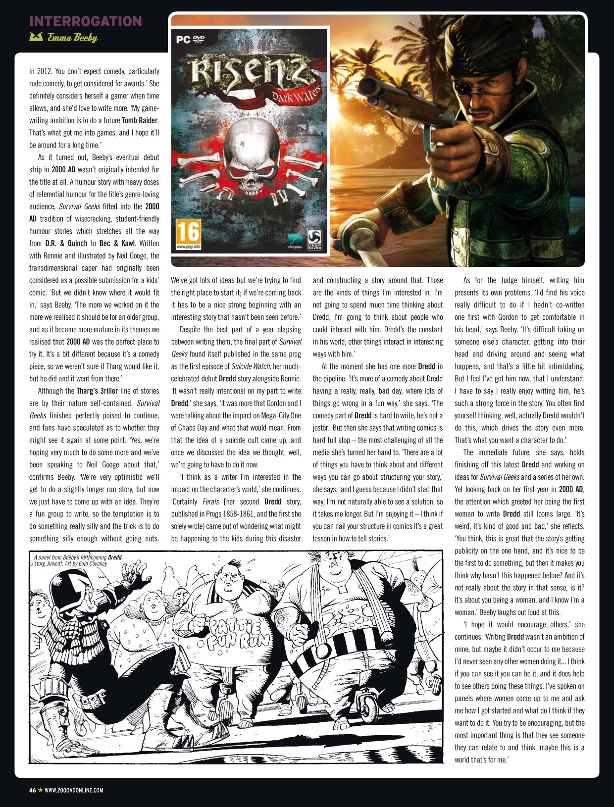 Read online Judge Dredd Megazine (Vol. 5) comic -  Issue #346 - 45
