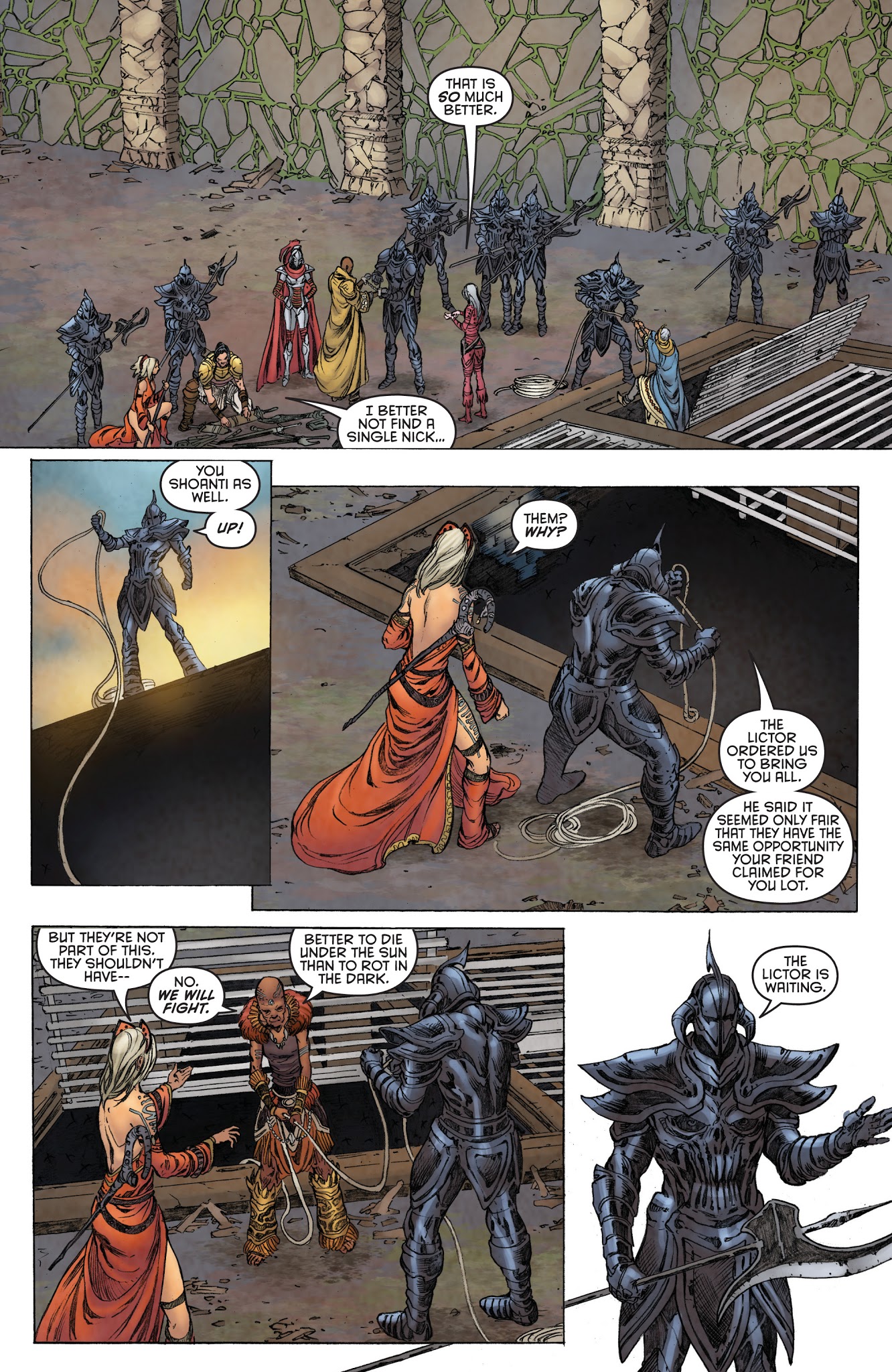 Read online Pathfinder: Runescars comic -  Issue #3 - 16