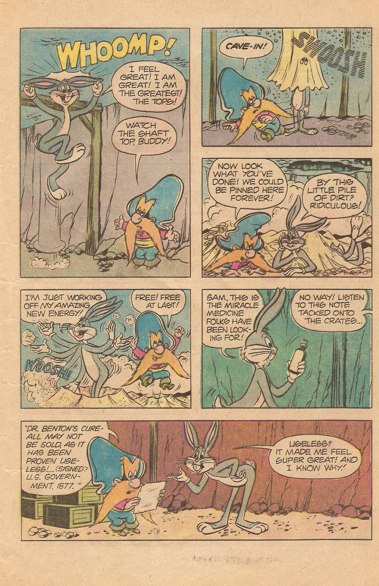Read online Yosemite Sam and Bugs Bunny comic -  Issue #46 - 5